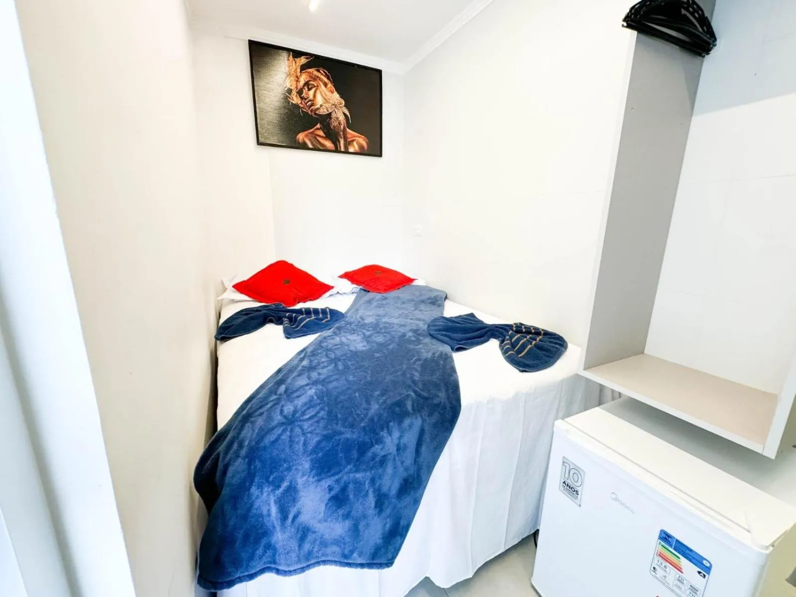 Bed in CASA HOTEL PIRACICABA