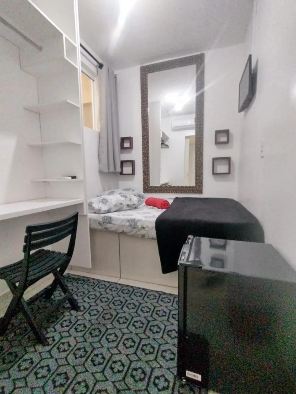 Bed in CASA HOTEL PIRACICABA