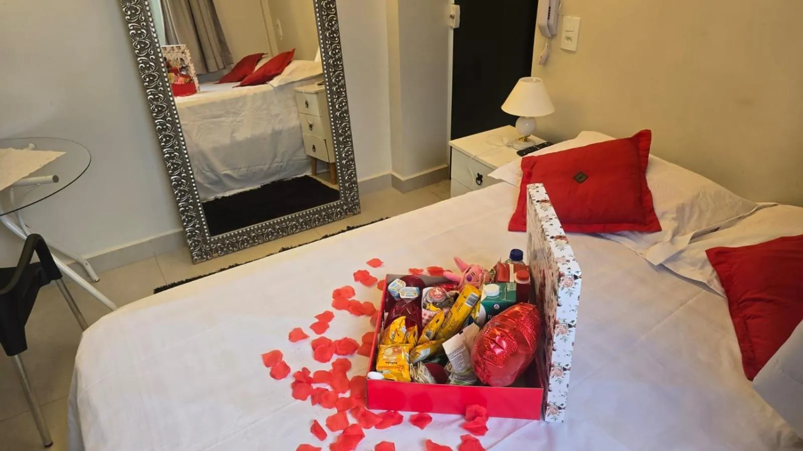 Bed in CASA HOTEL PIRACICABA