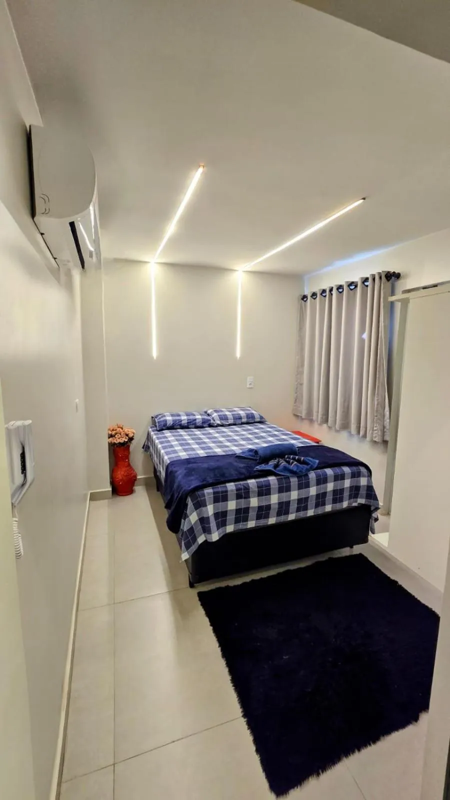 Bed in CASA HOTEL PIRACICABA