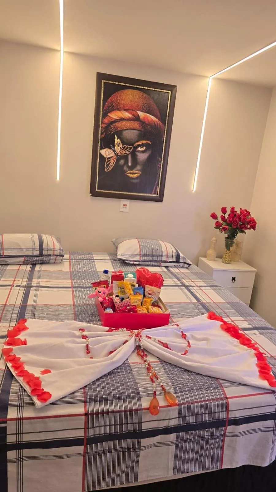 Bed in CASA HOTEL PIRACICABA