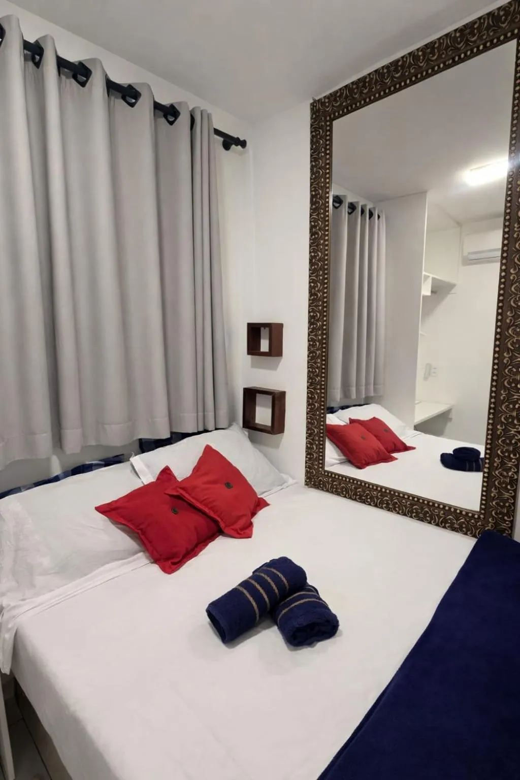 Bed in CASA HOTEL PIRACICABA