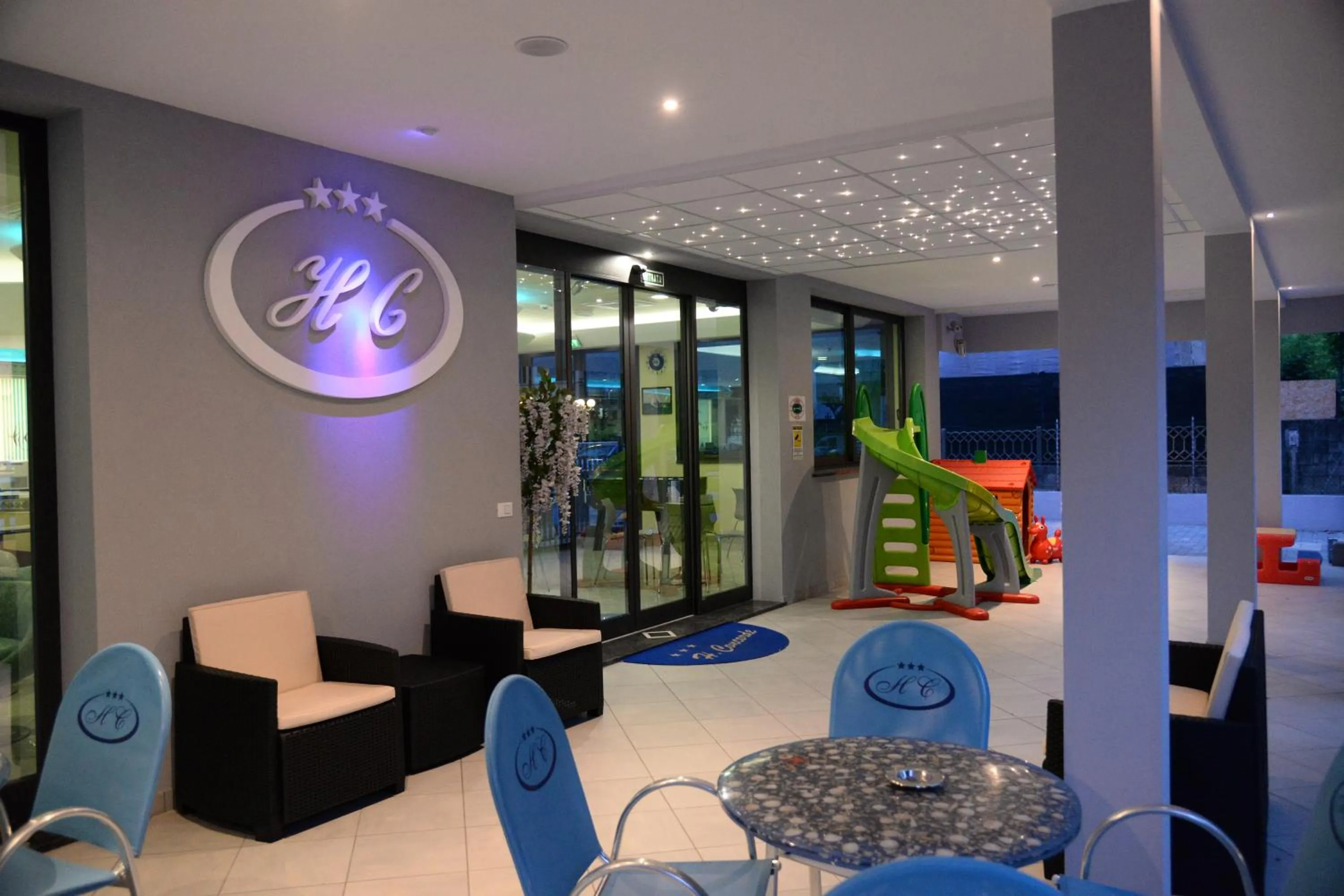 Patio in Hotel Concorde