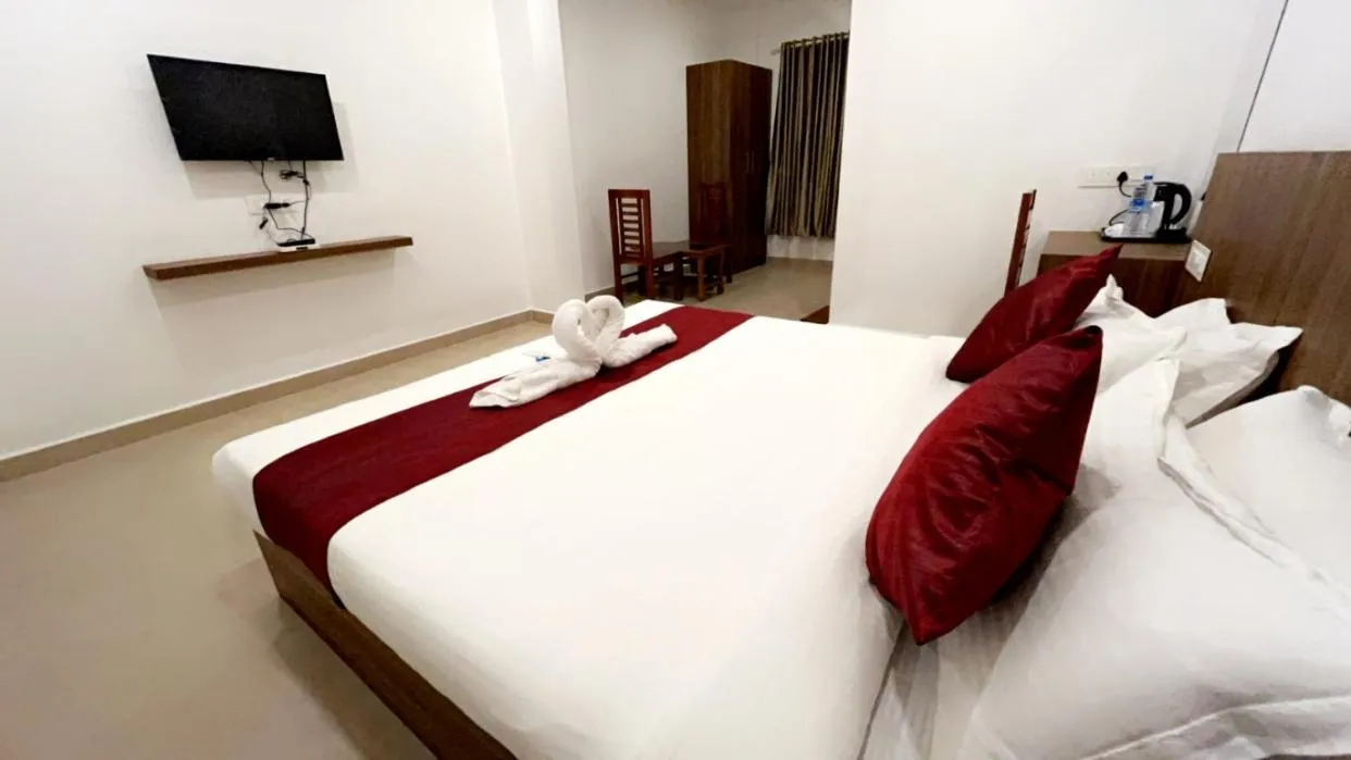 Bed in Hotel Dream Suite, Kattappana