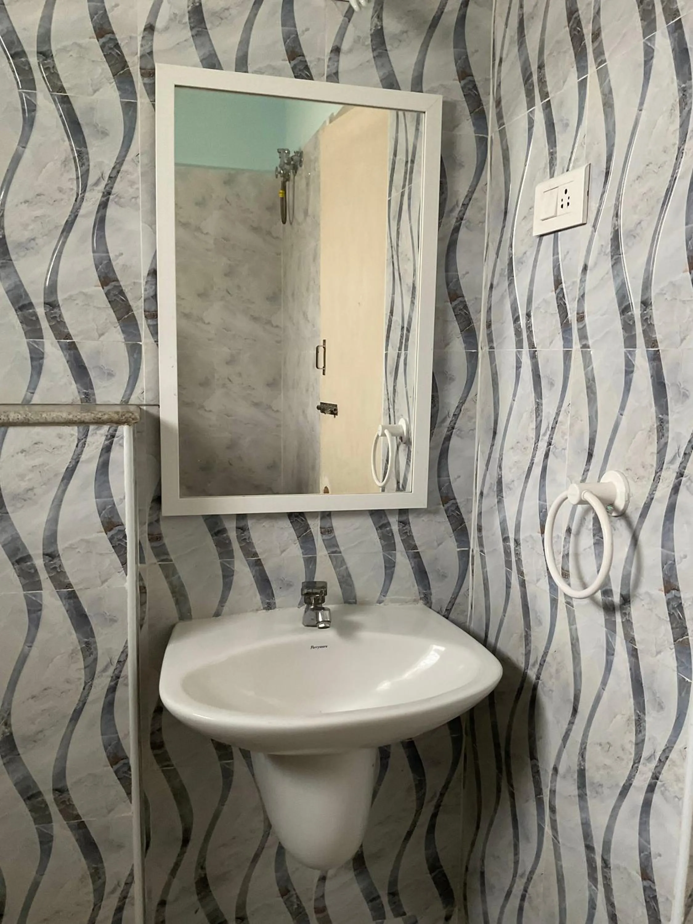 Bathroom in Shantham Service Apartments, Indumanagar, Coimbatore