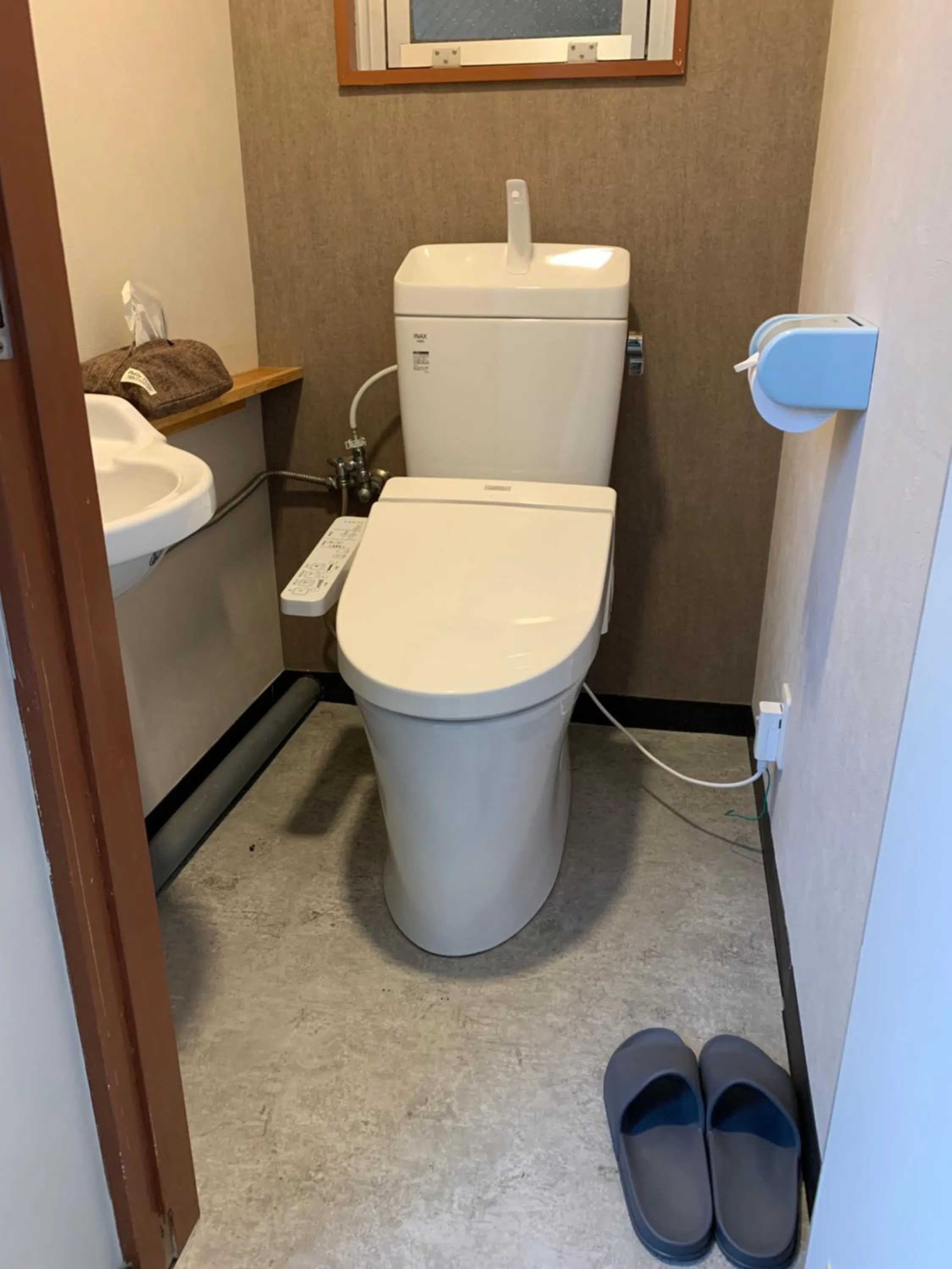 Toilet in Hotel PRELE