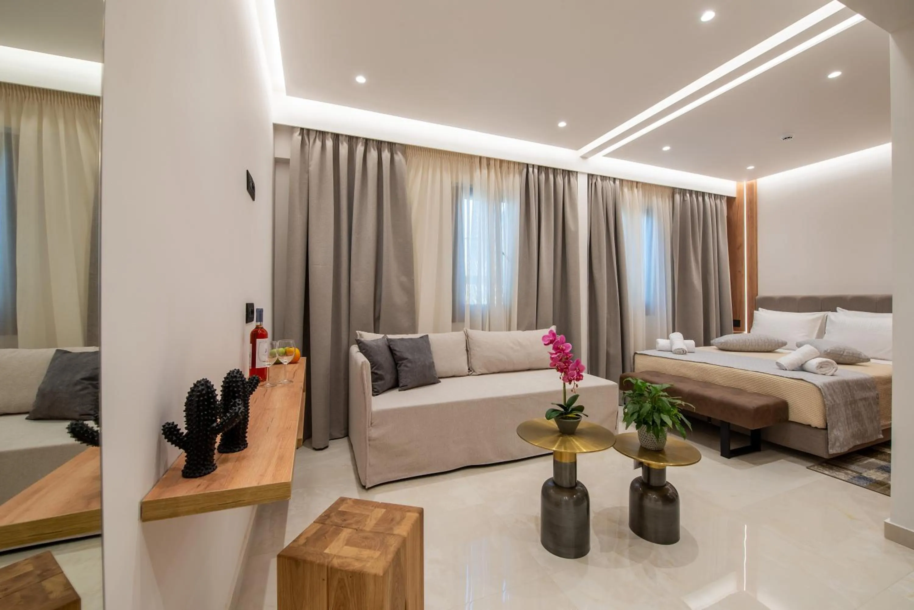 Bed in The Wine Hotel