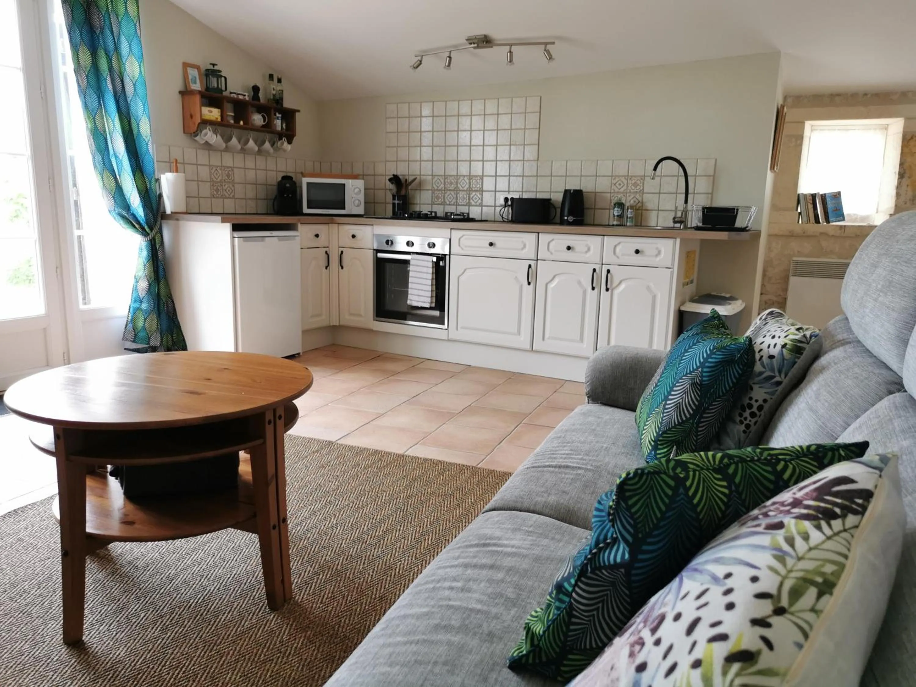 Living room in L'Ancienne Distillerie