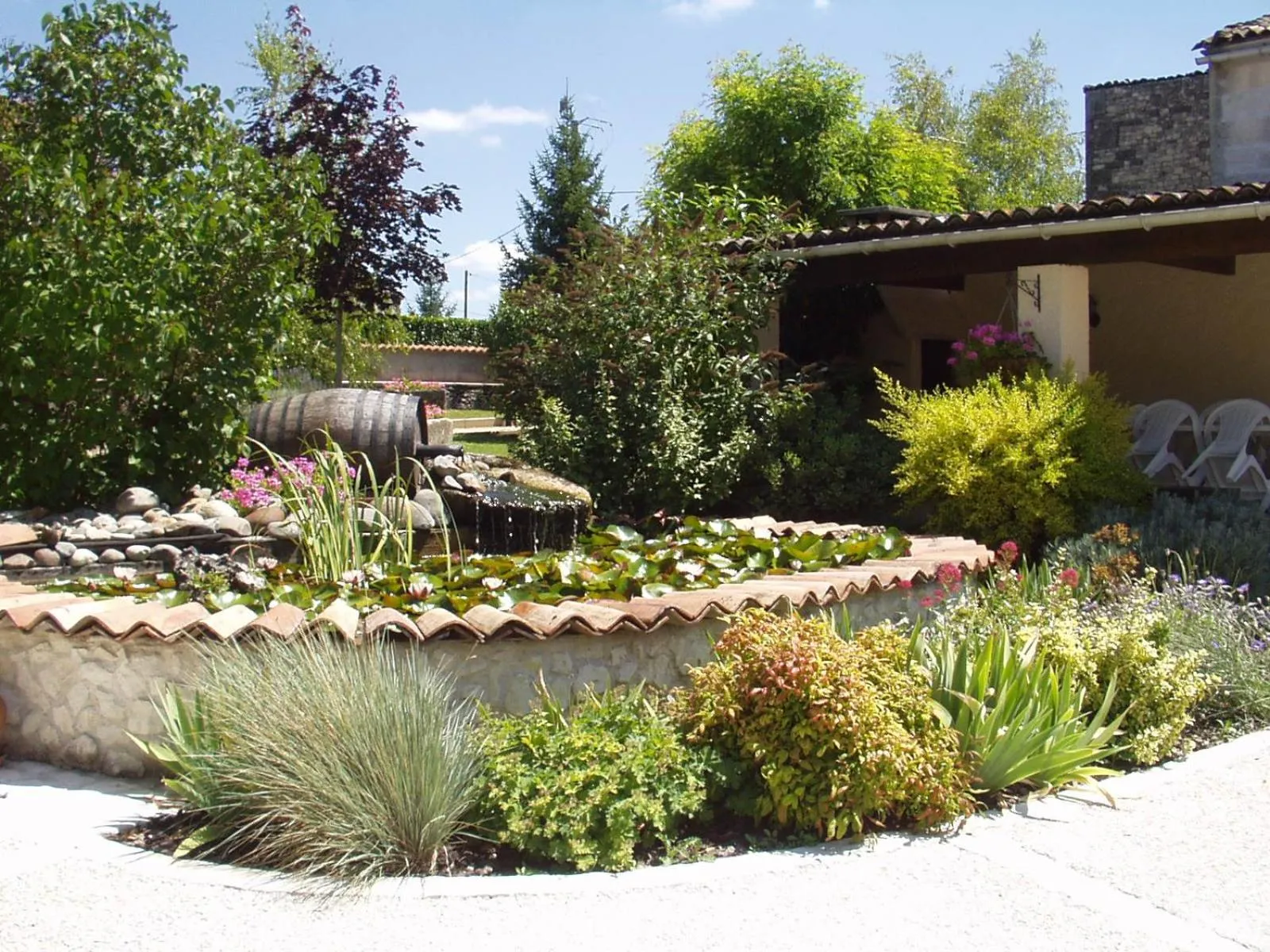 Garden in L'Ancienne Distillerie