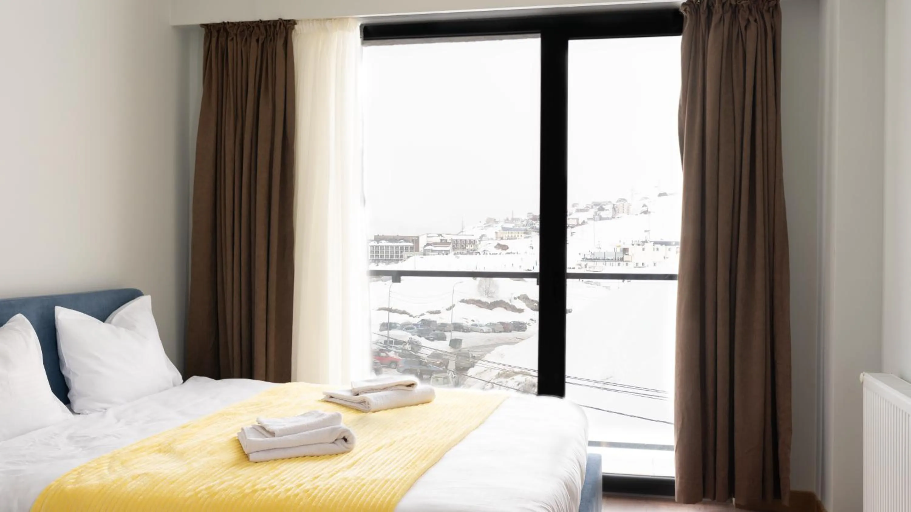 View (from property/room) in Gudauri Ski Resort - Twins Apartments