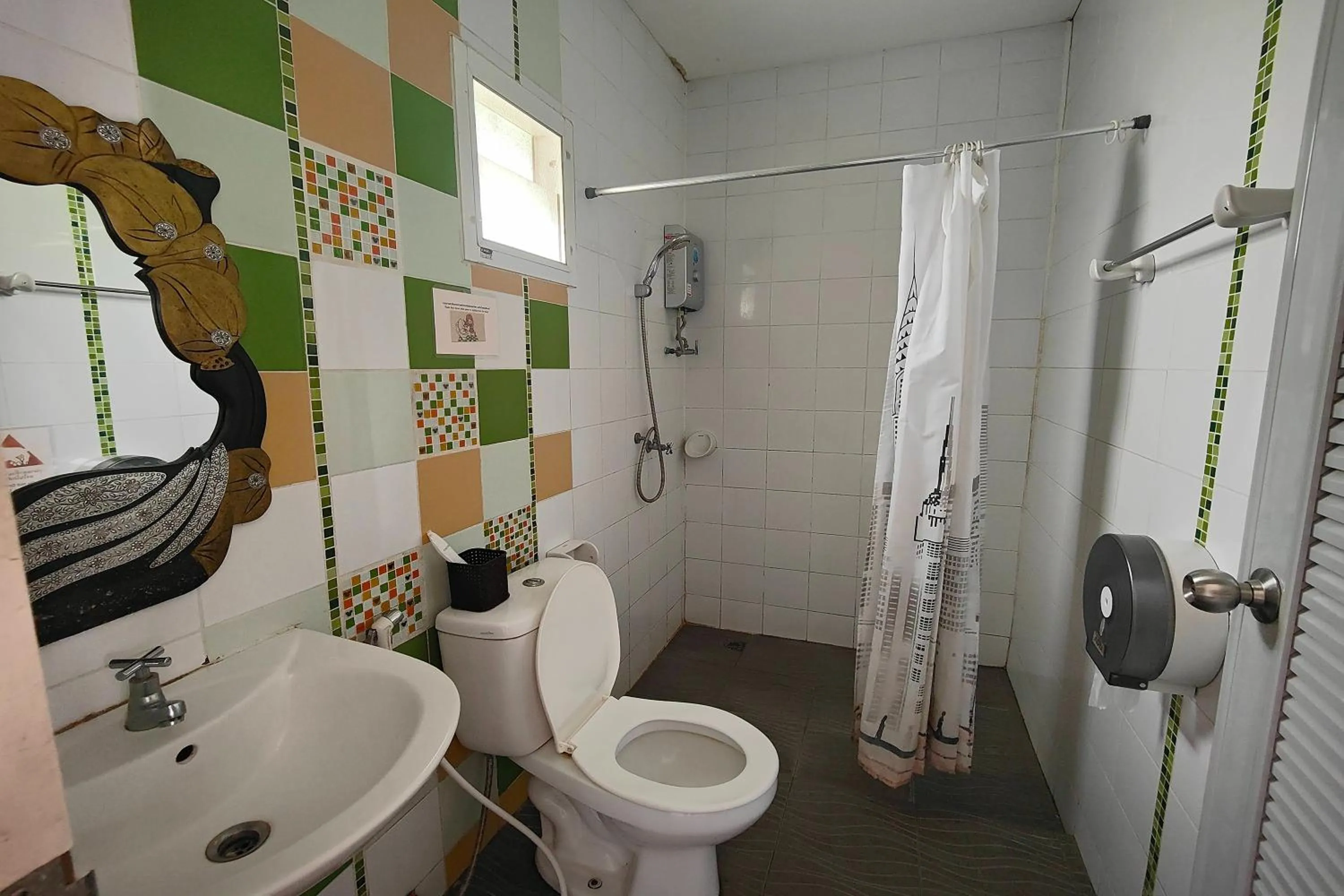 Shower in The Creek Resort