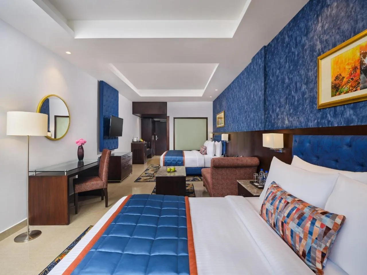 Bathroom, Bed in Fortune Park, Katra - Member ITC Hotels' Group