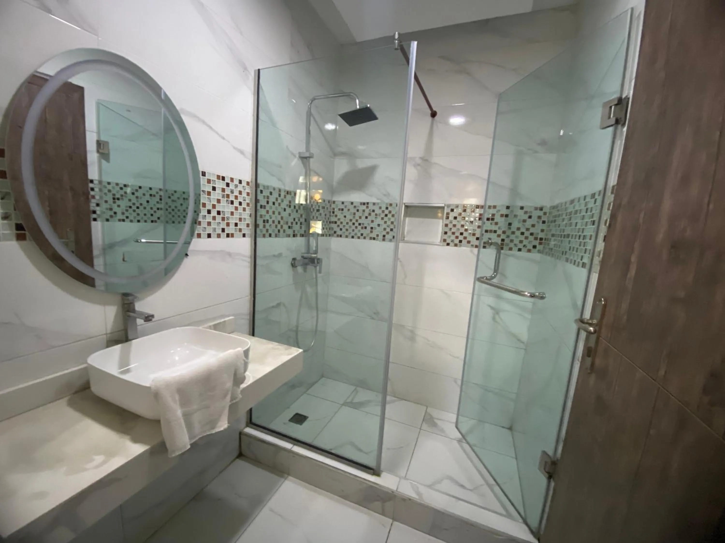 Shower in Presken Hotels Water Cooperation, Victoria Island