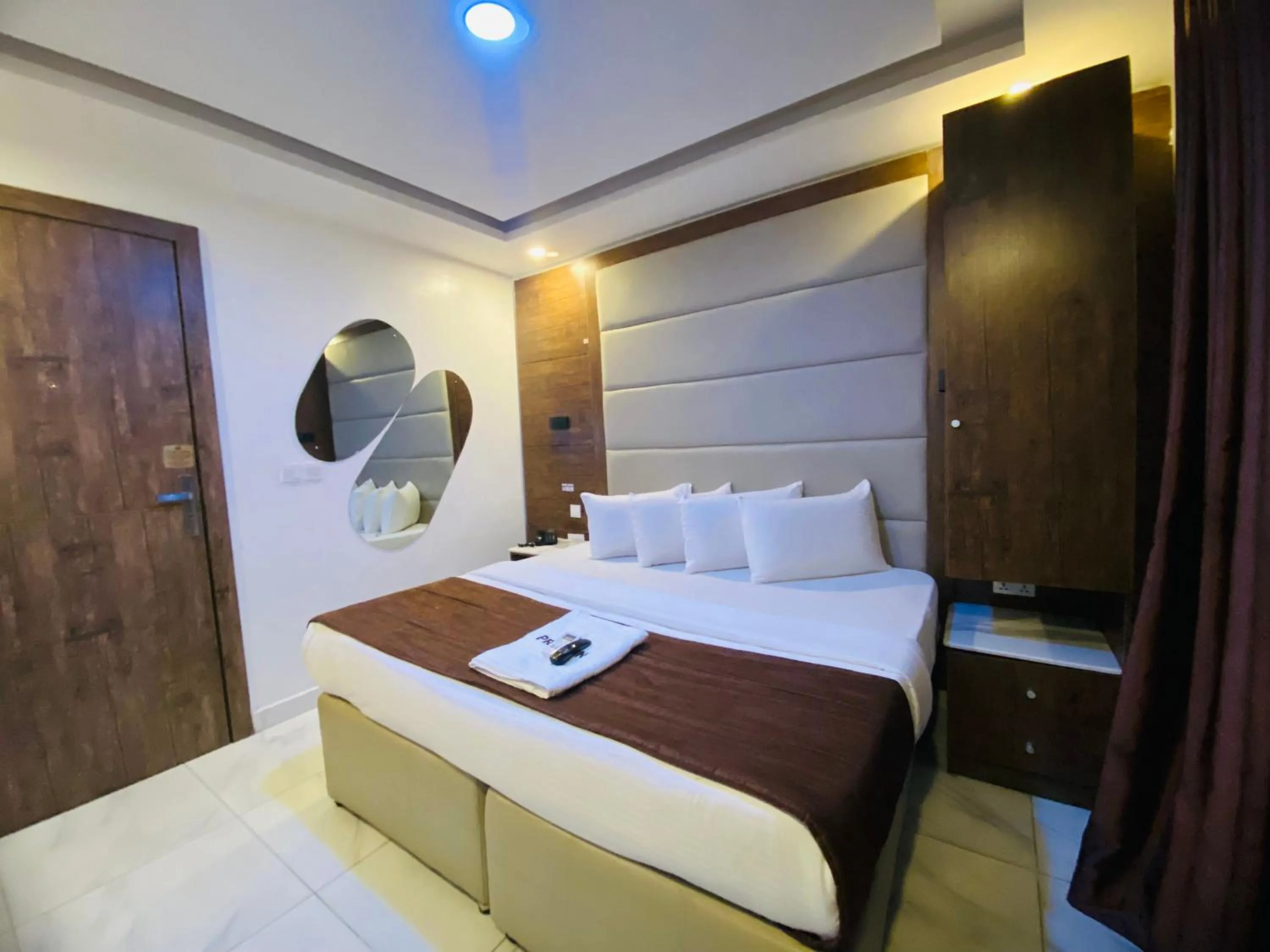 Bed in Presken Hotels Water Cooperation, Victoria Island