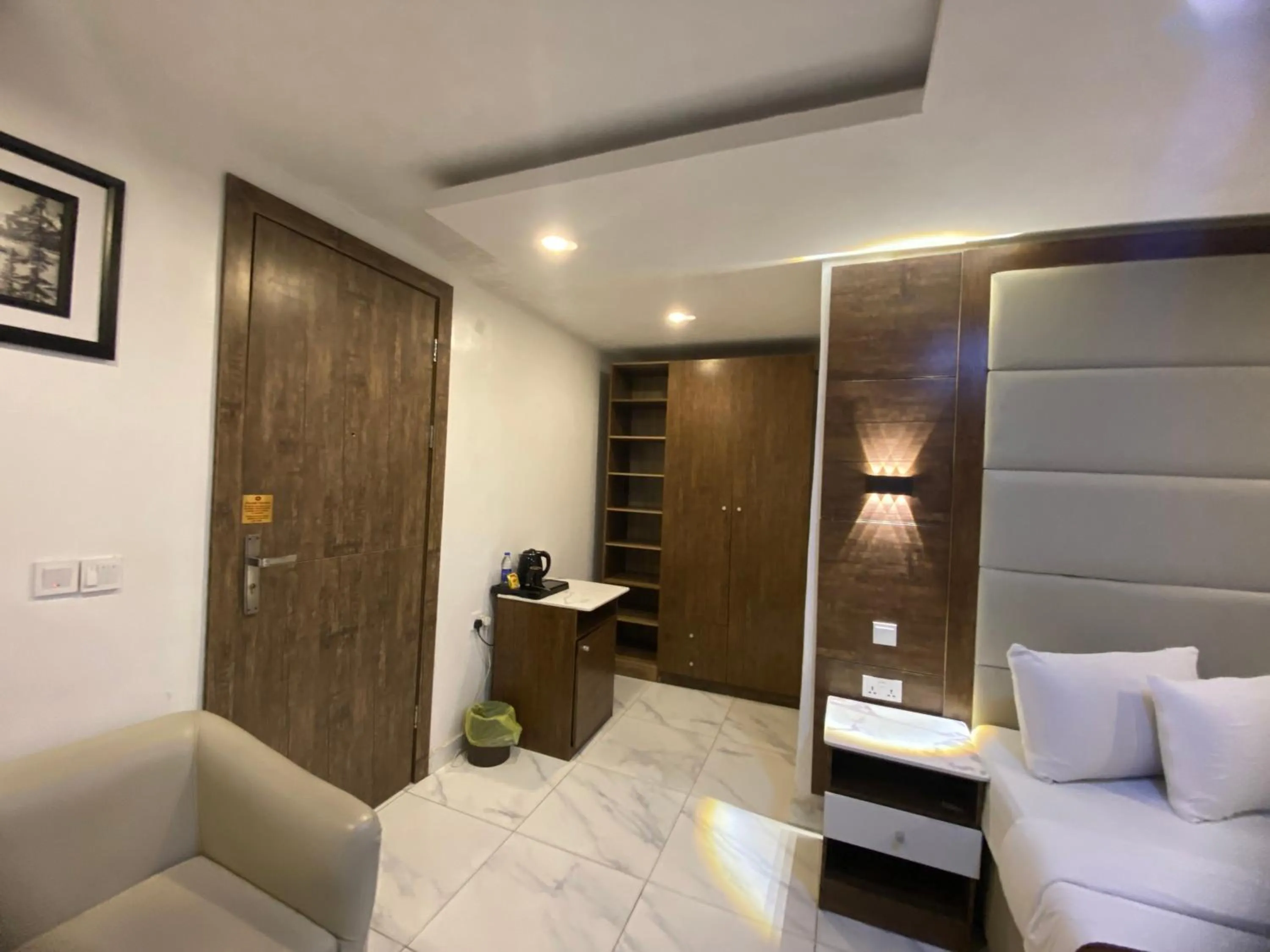 Seating area in Presken Hotels Water Cooperation, Victoria Island