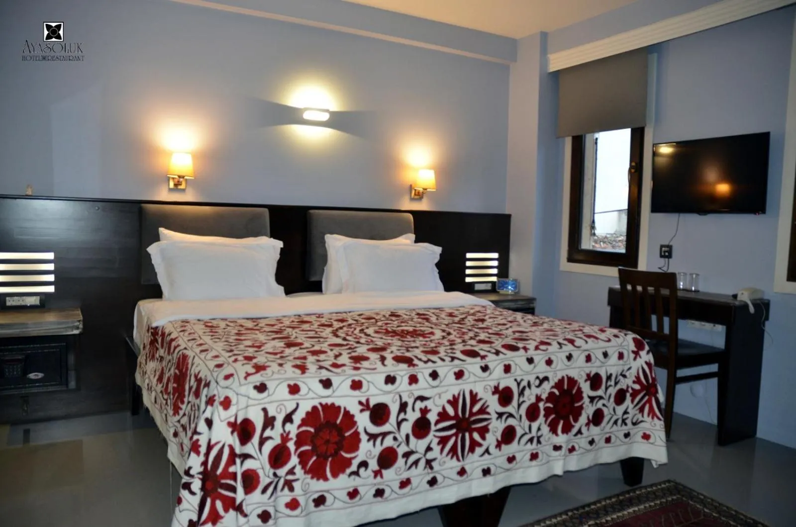 Bed in Ayasoluk Hotel & Restaurant