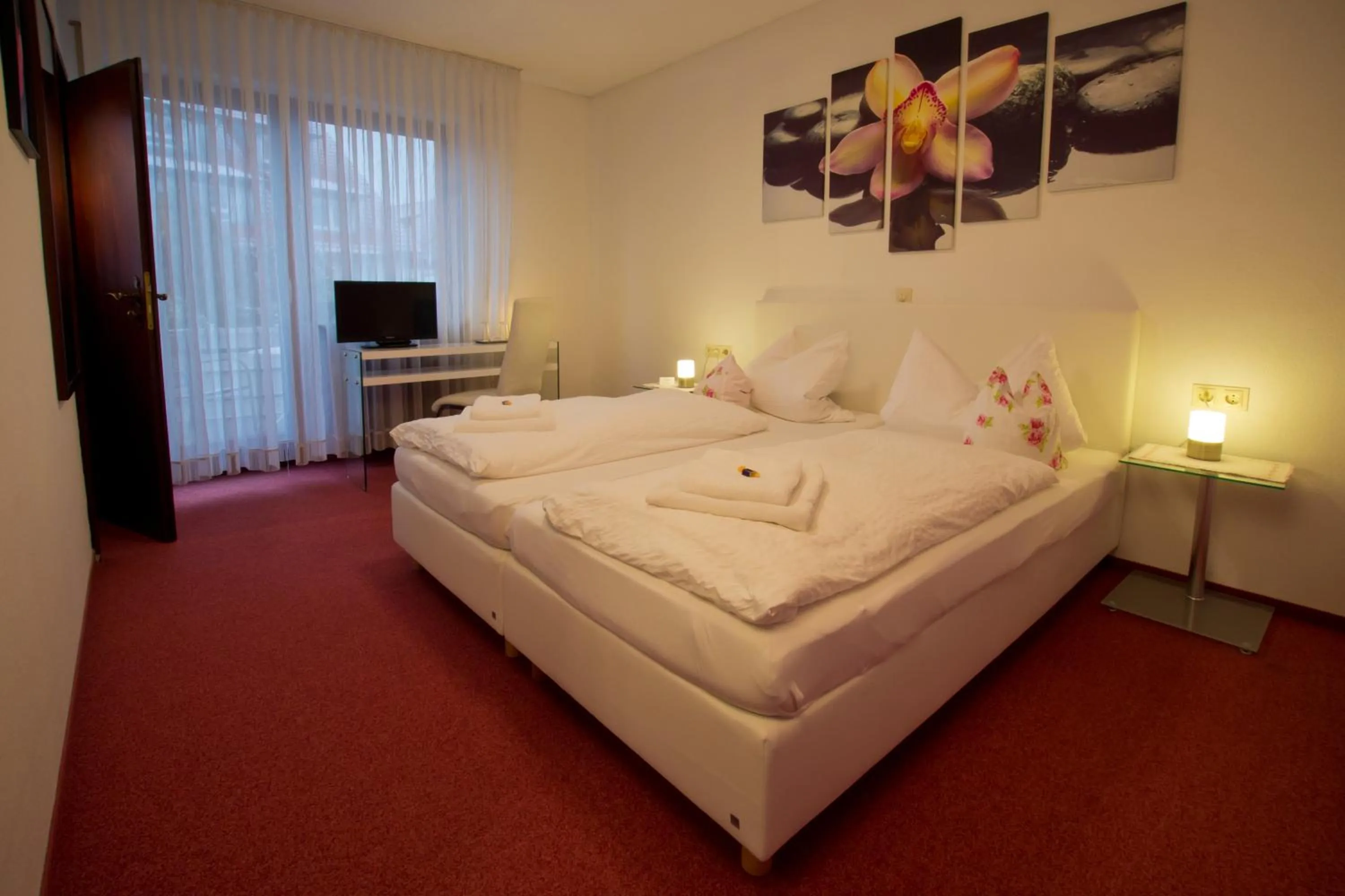Day, Bed in Hotel Rosengarten