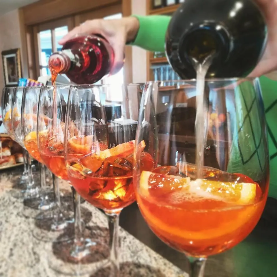 Alcoholic drinks in Hotel Ginepro