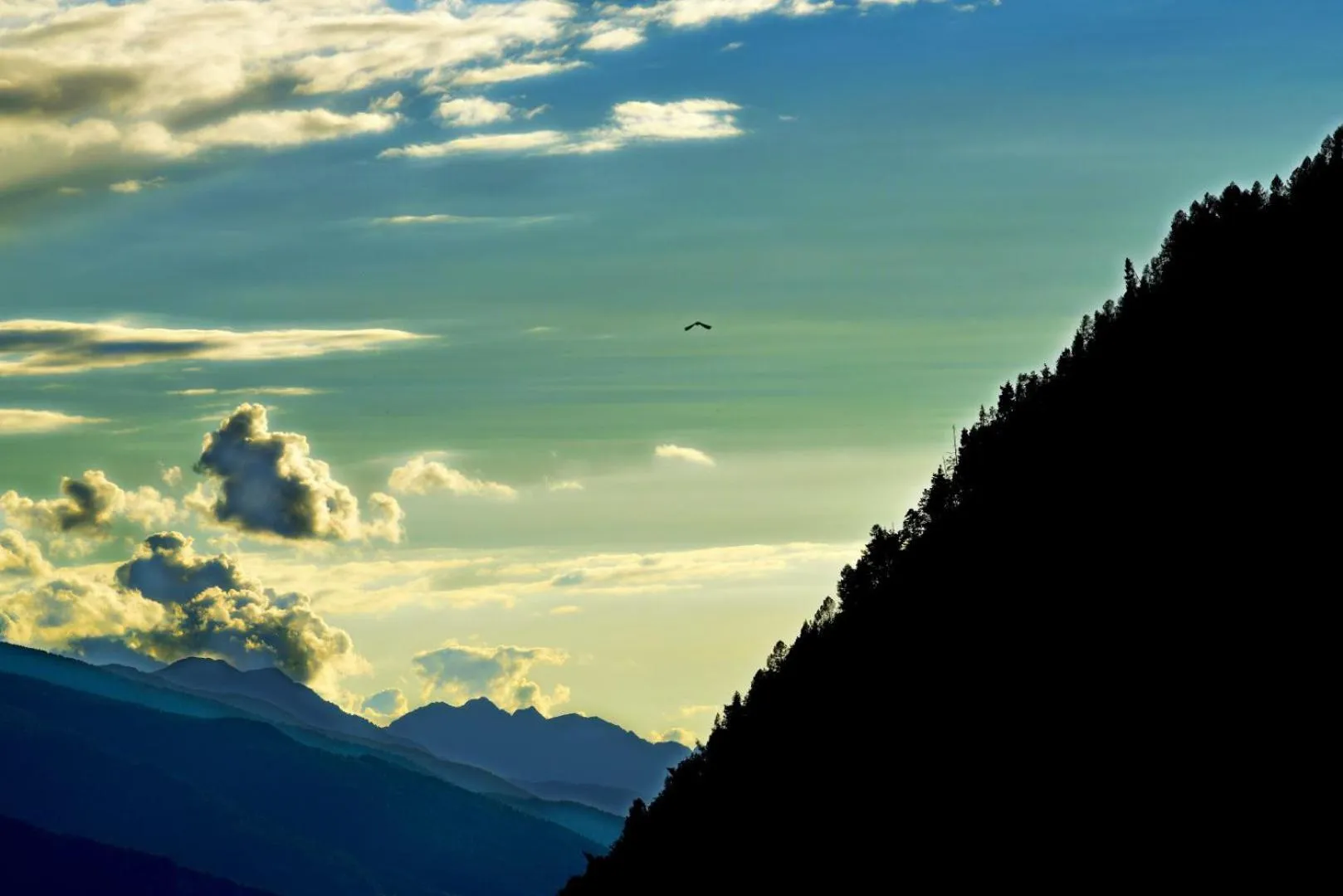 Mountain view in Hotel Ginepro