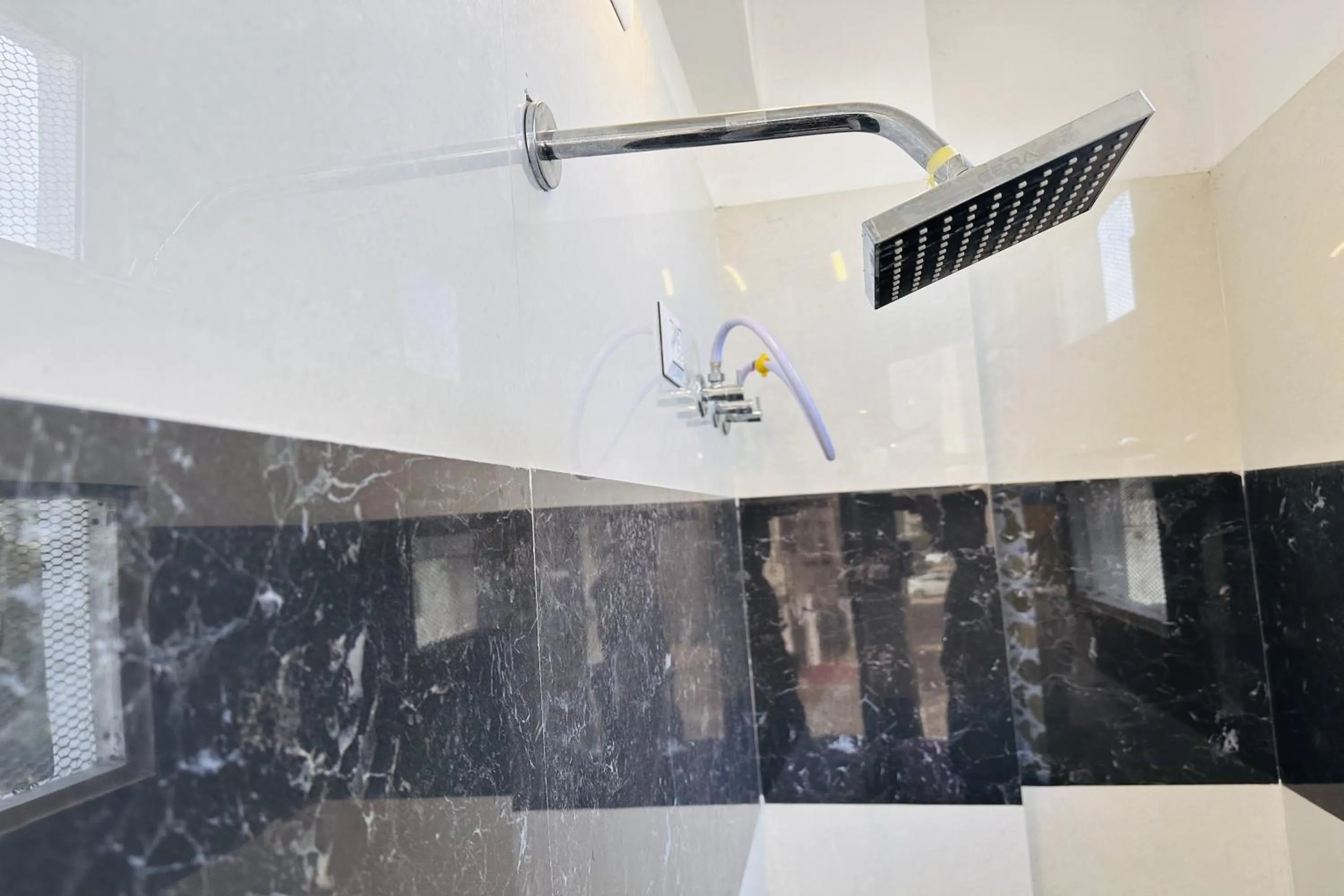 Bathroom in Hotel The Galaxy near Udaipur Airport