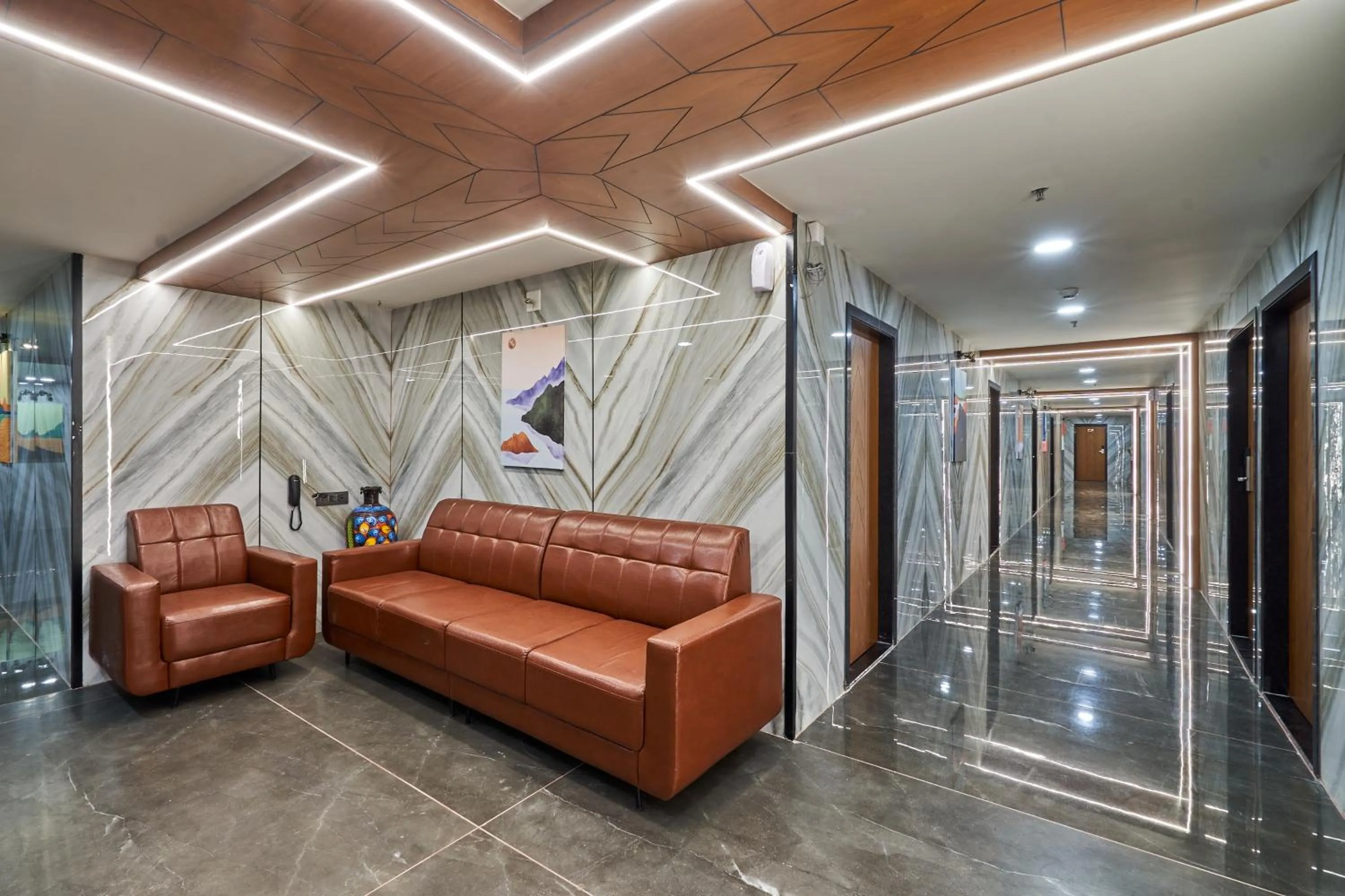 Seating area in The Scenic Unity