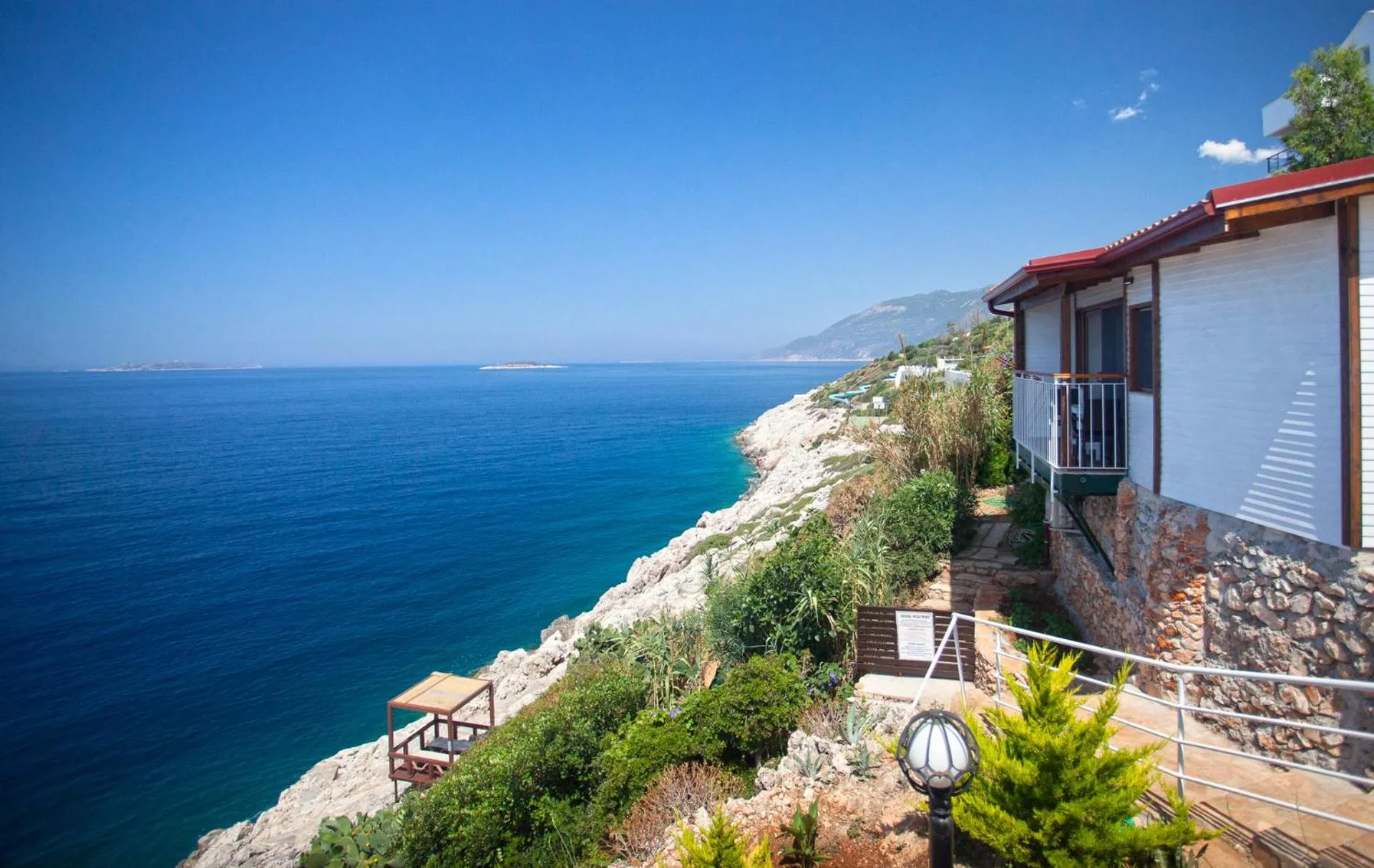 Sea view in Sunset Villa Hotel