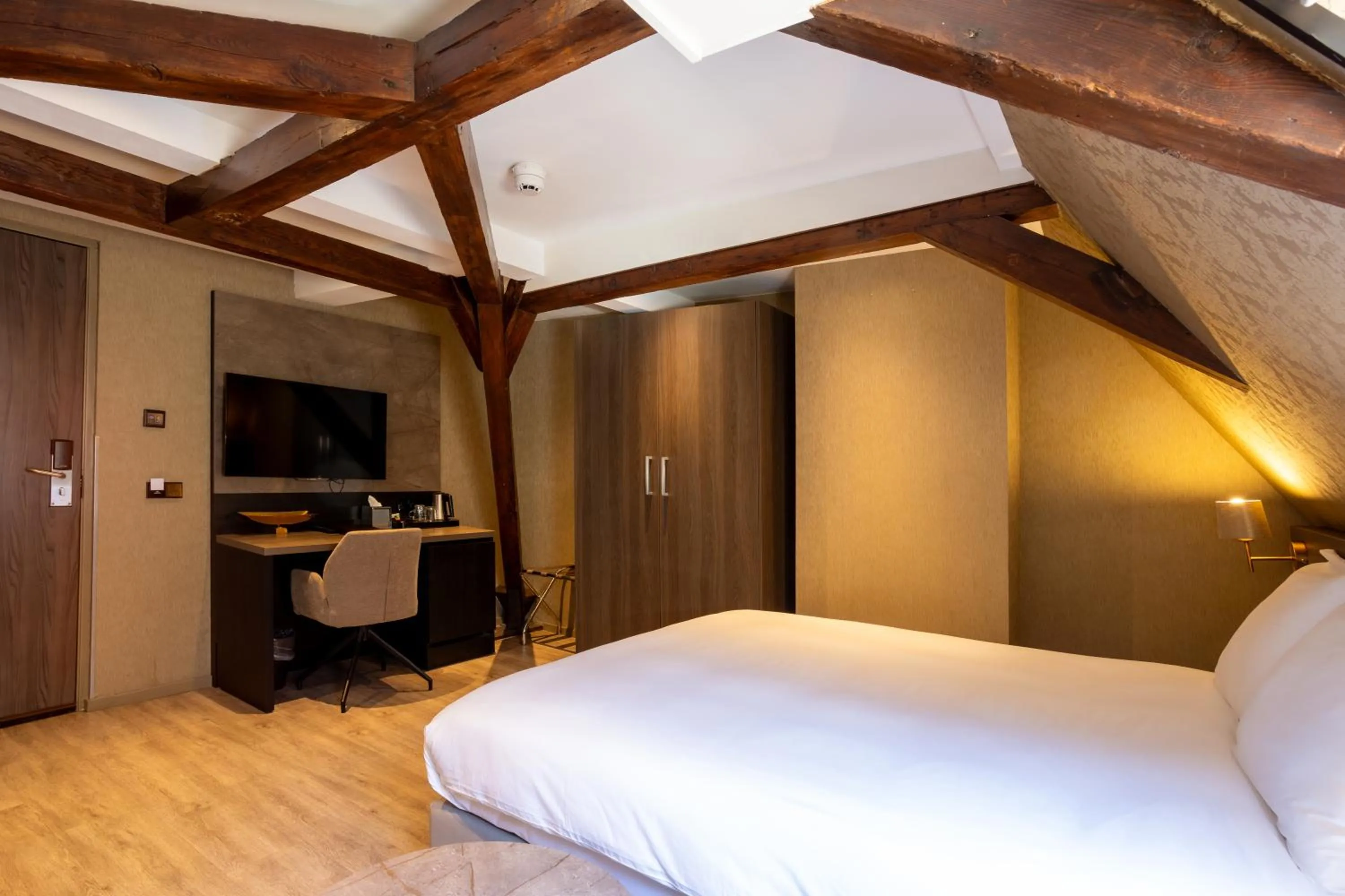 Bed in Dream Hotel Amsterdam