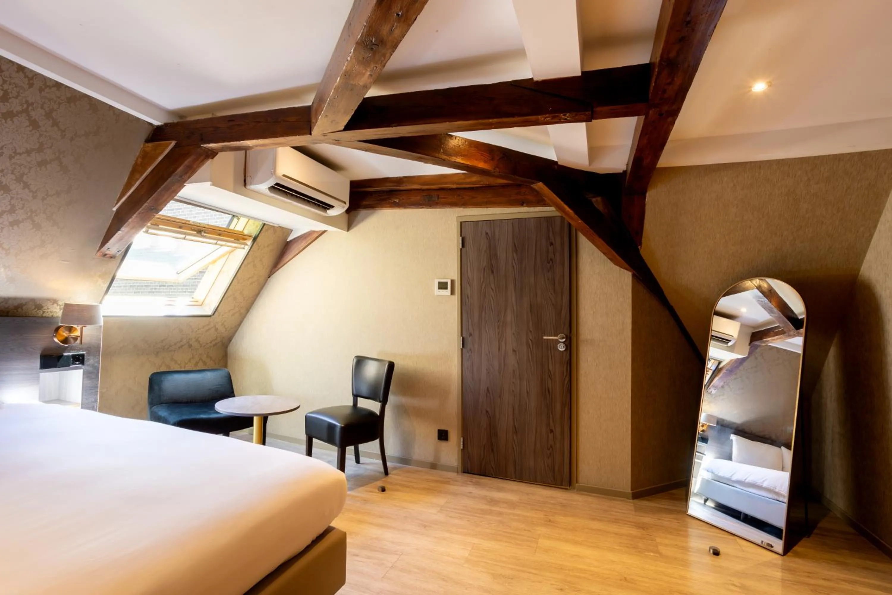 Bed in Dream Hotel Amsterdam