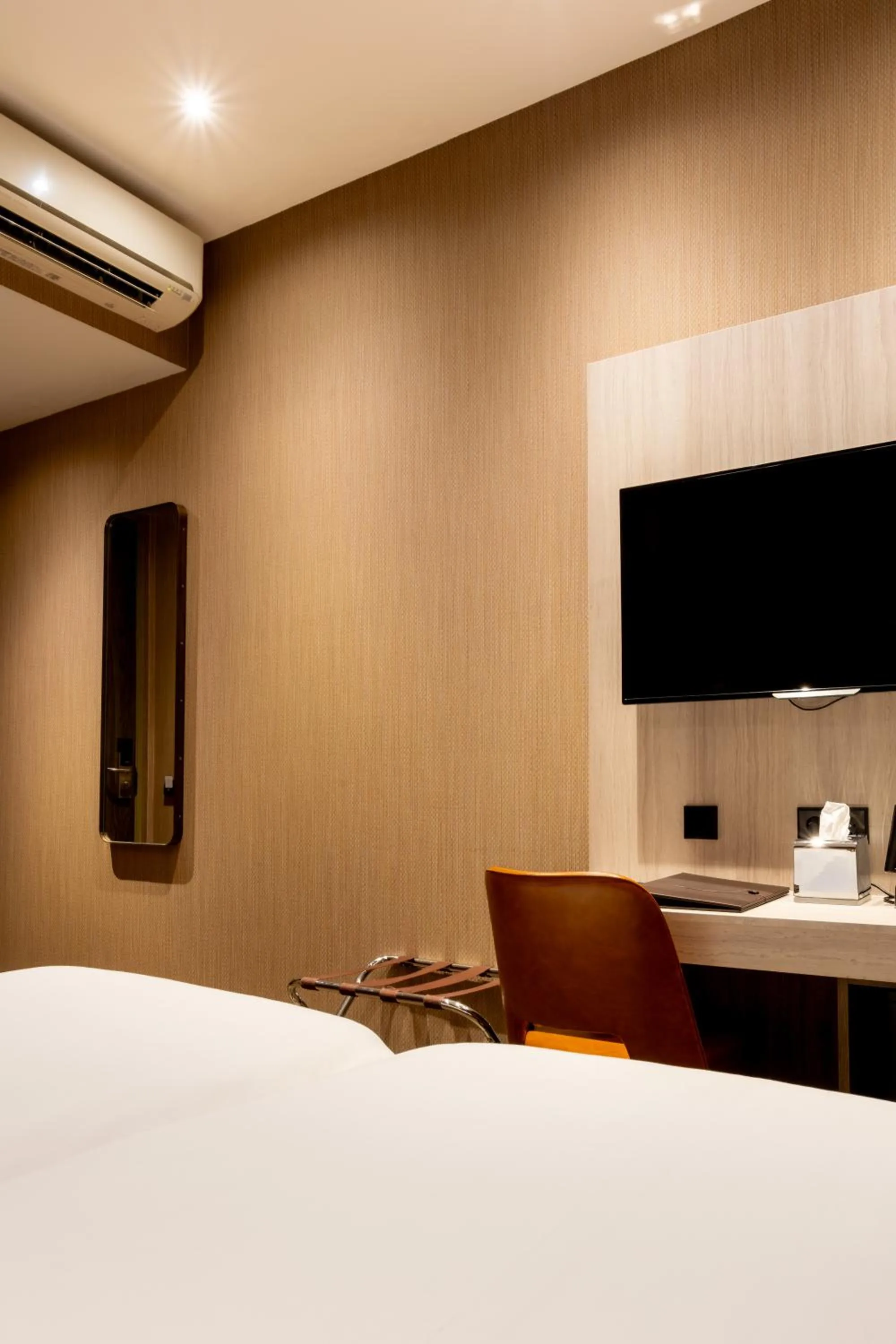 Bed in Dream Hotel Amsterdam