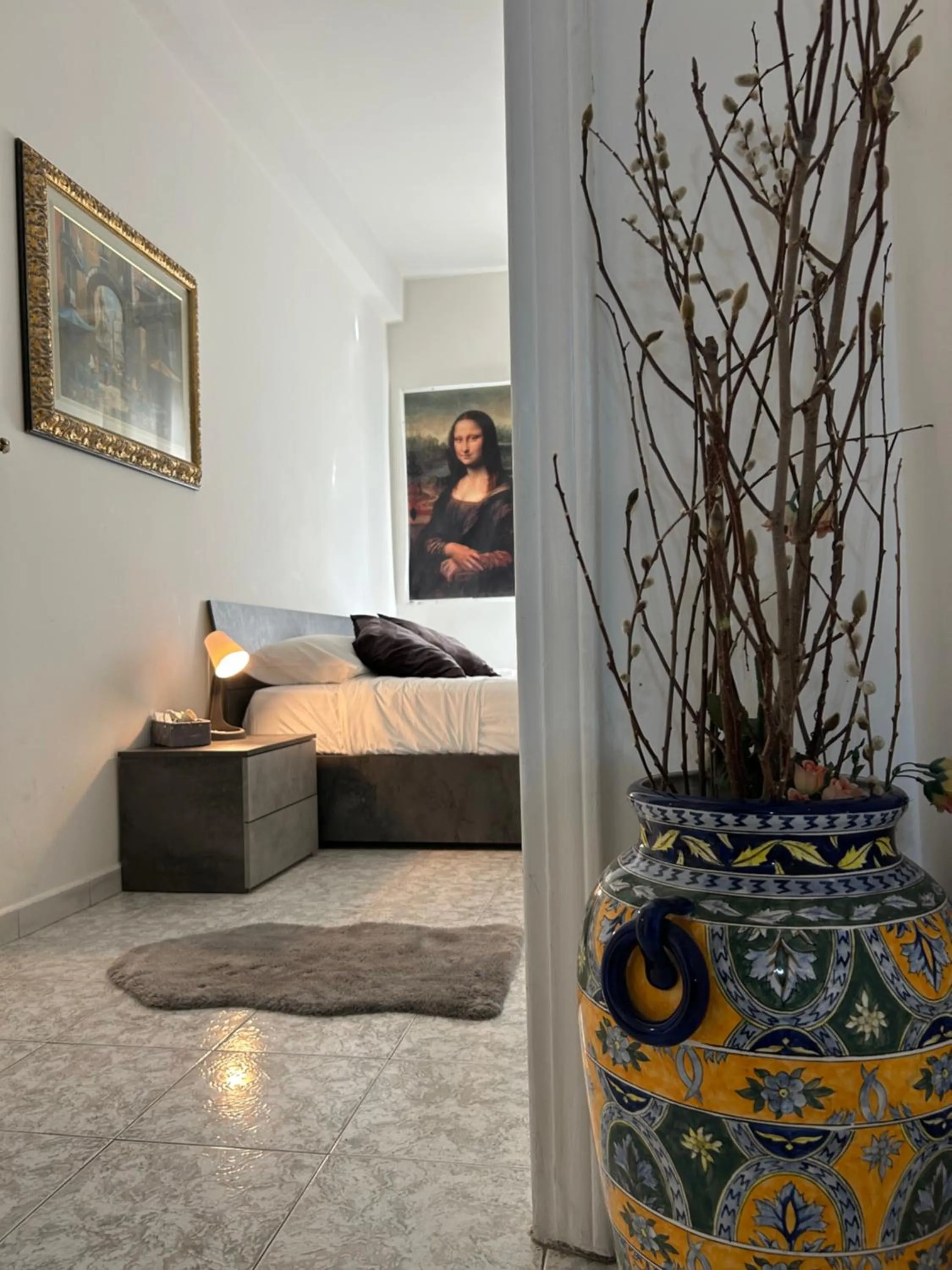Bed in Candelor House - Apartment & Garden in Gianicolense