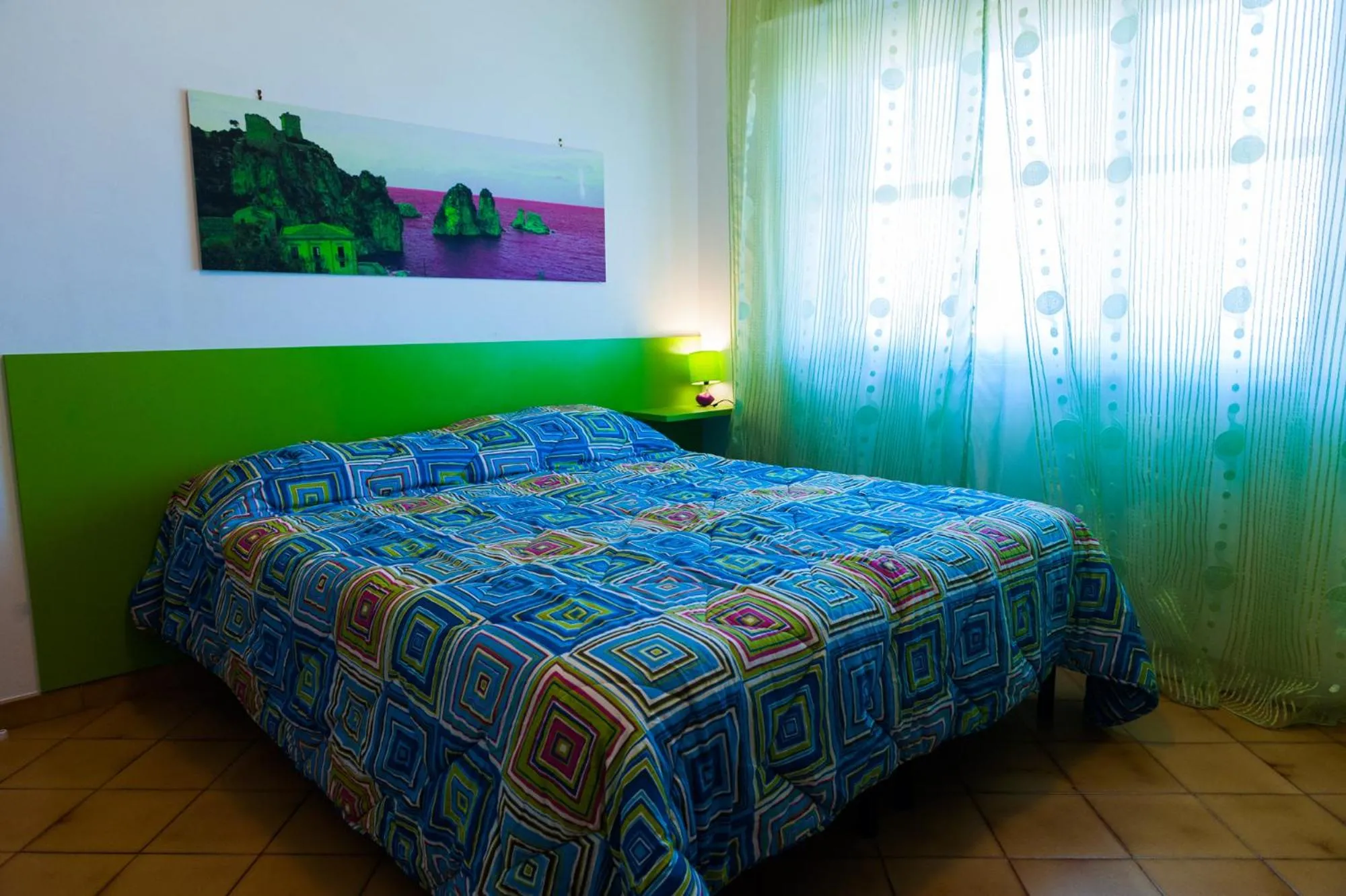 Shower, Bed in Bed and Breakfast Sapore di Sale