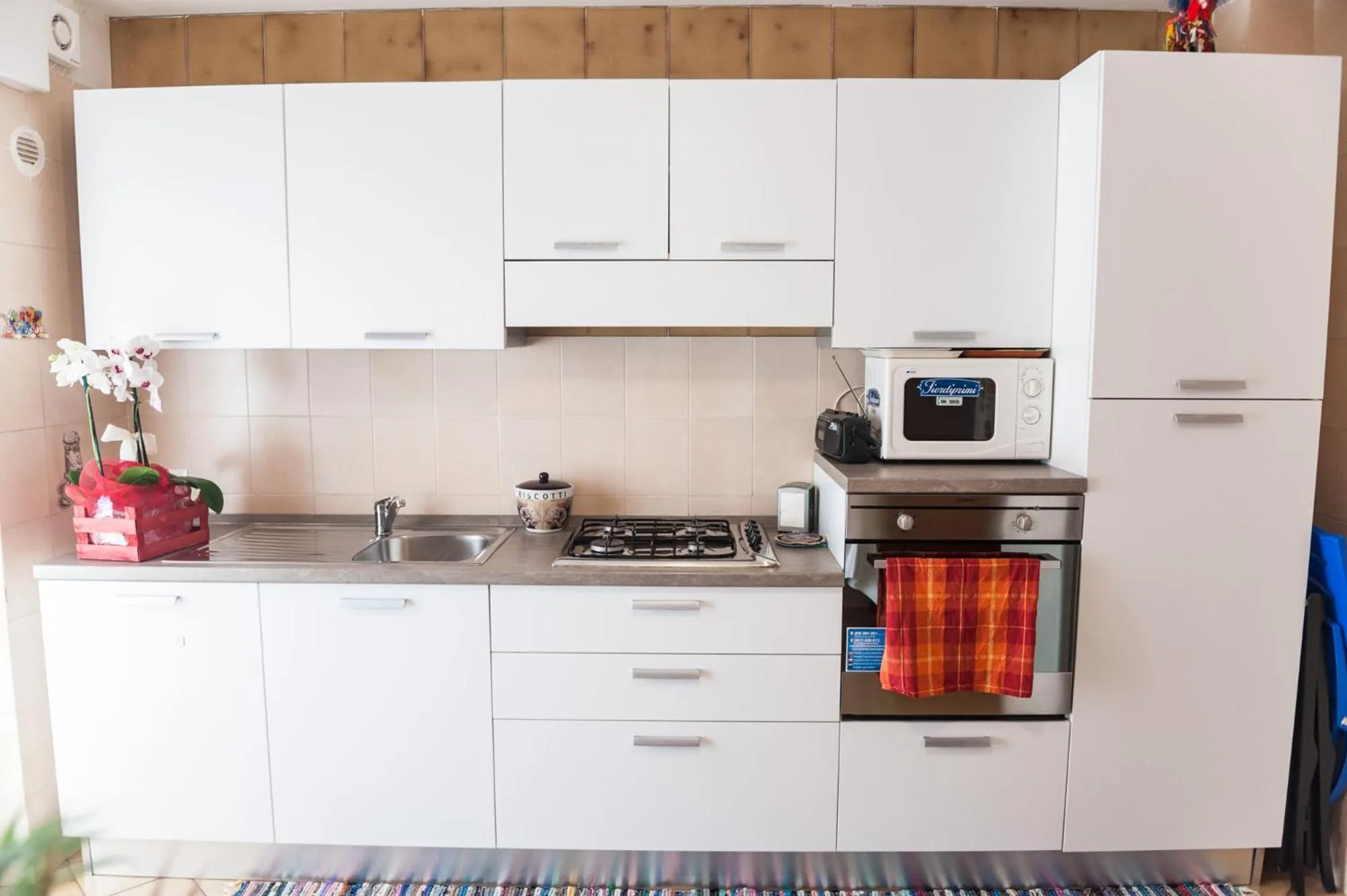 Communal kitchen in Bed and Breakfast Sapore di Sale