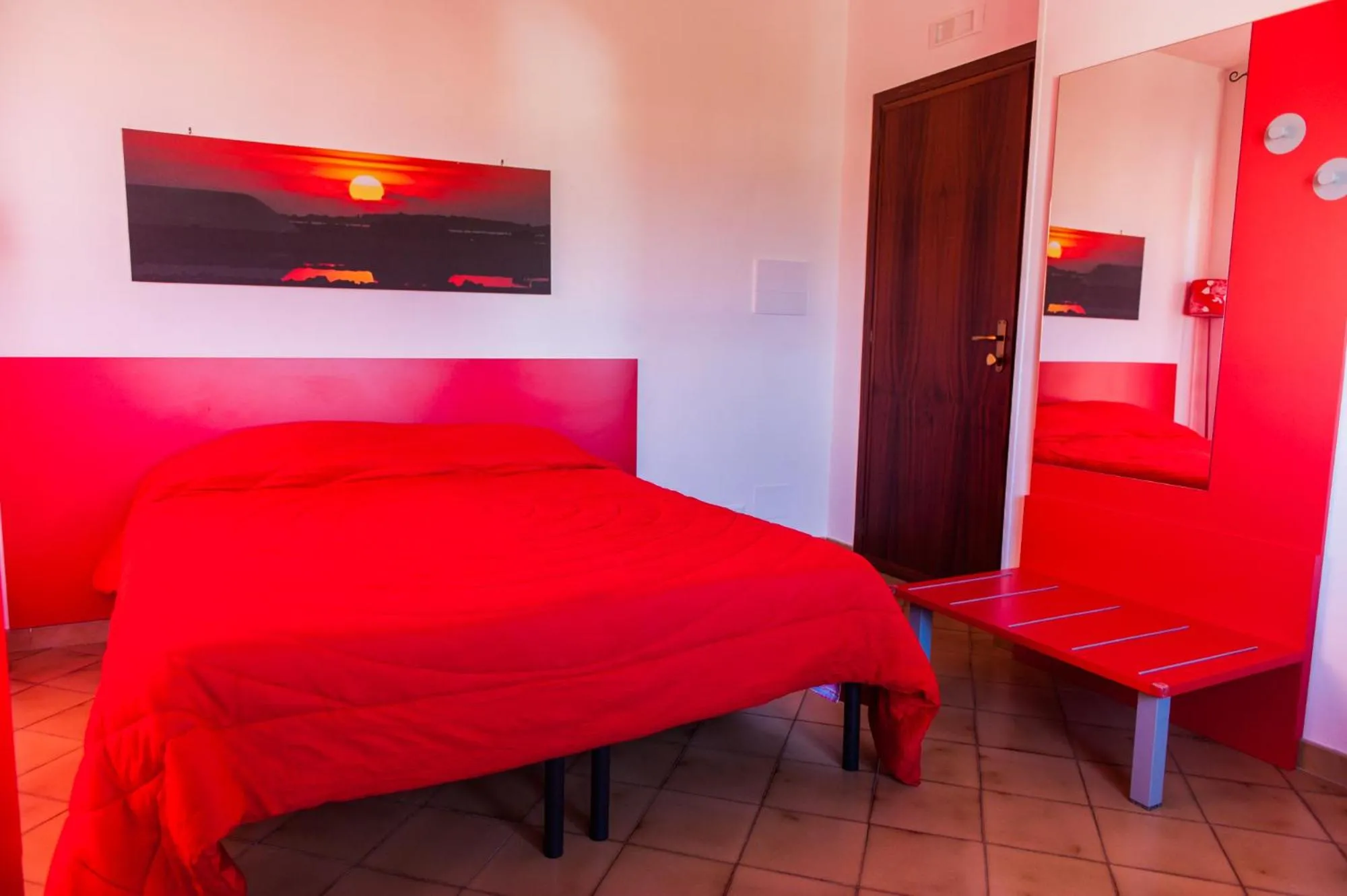 Shower, Bed in Bed and Breakfast Sapore di Sale