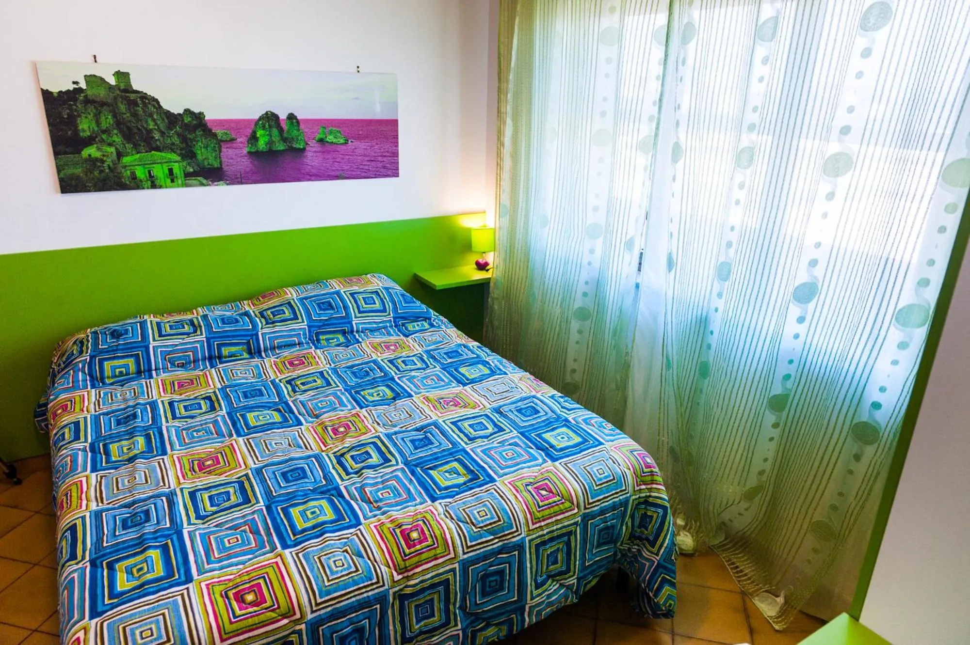 Shower, Bed in Bed and Breakfast Sapore di Sale