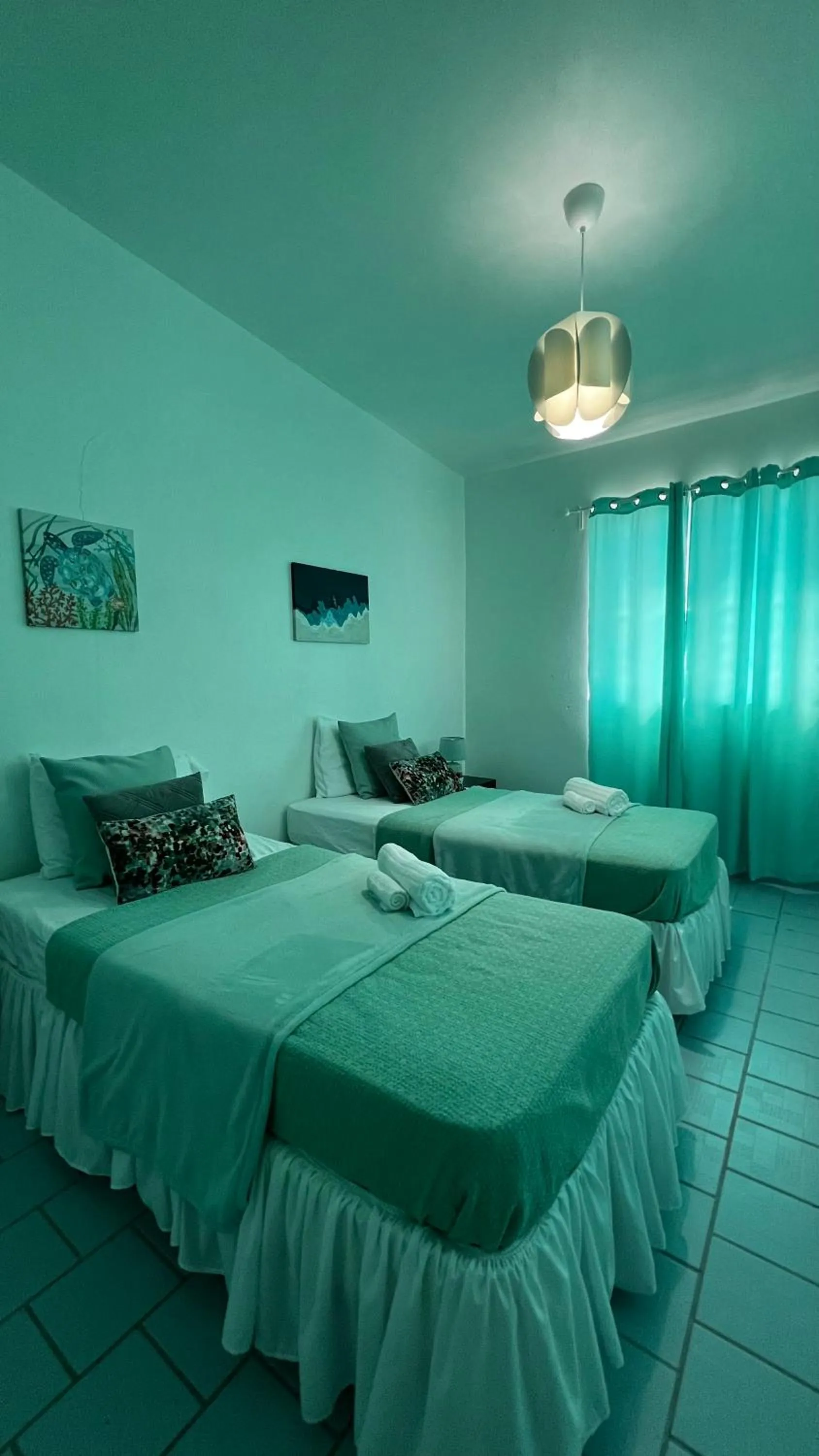 Bed in Villa Alborada