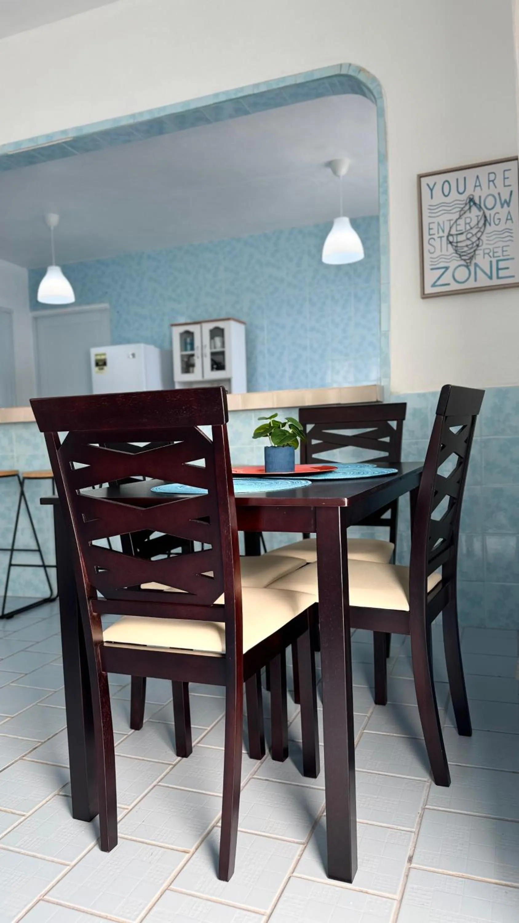 Dining area in Villa Alborada