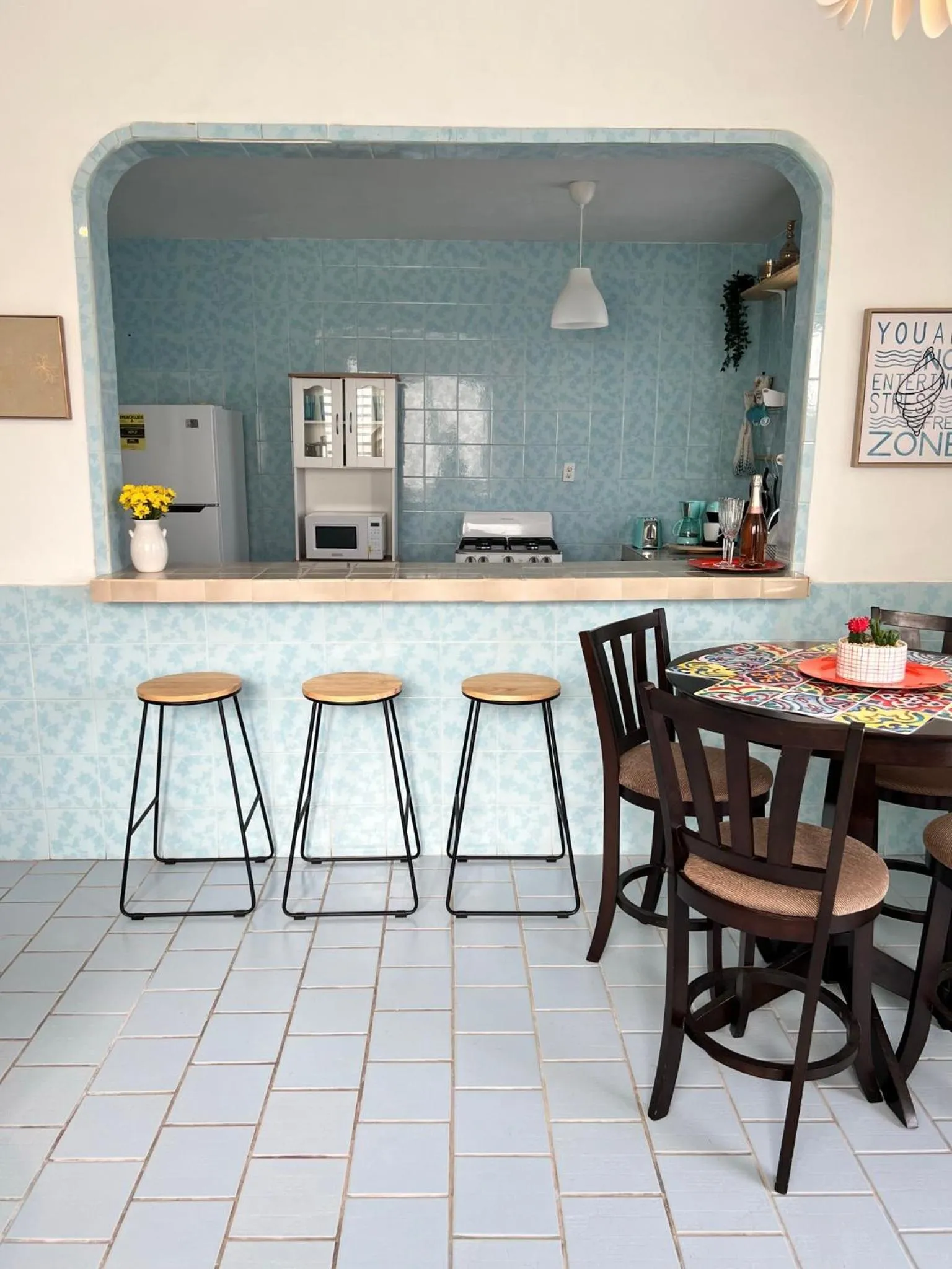 Dining area in Villa Alborada