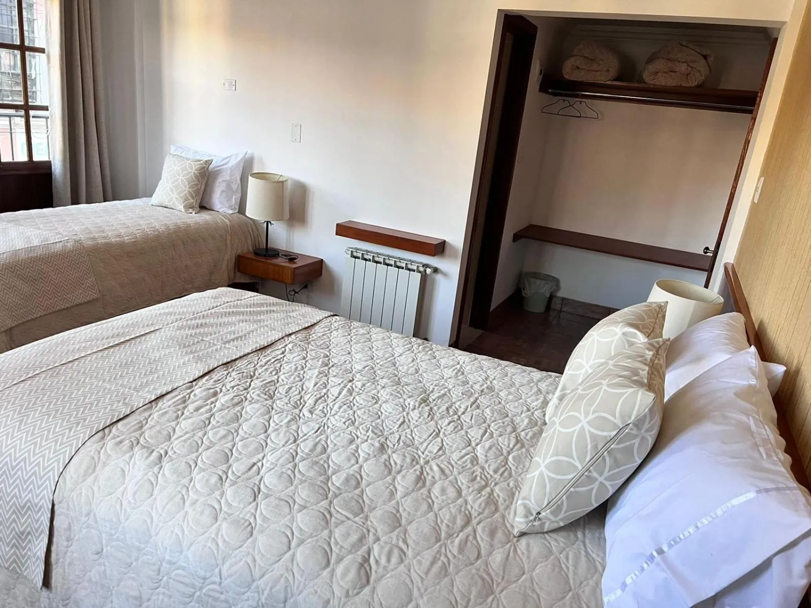 Bed in VIRREYES HOTEL