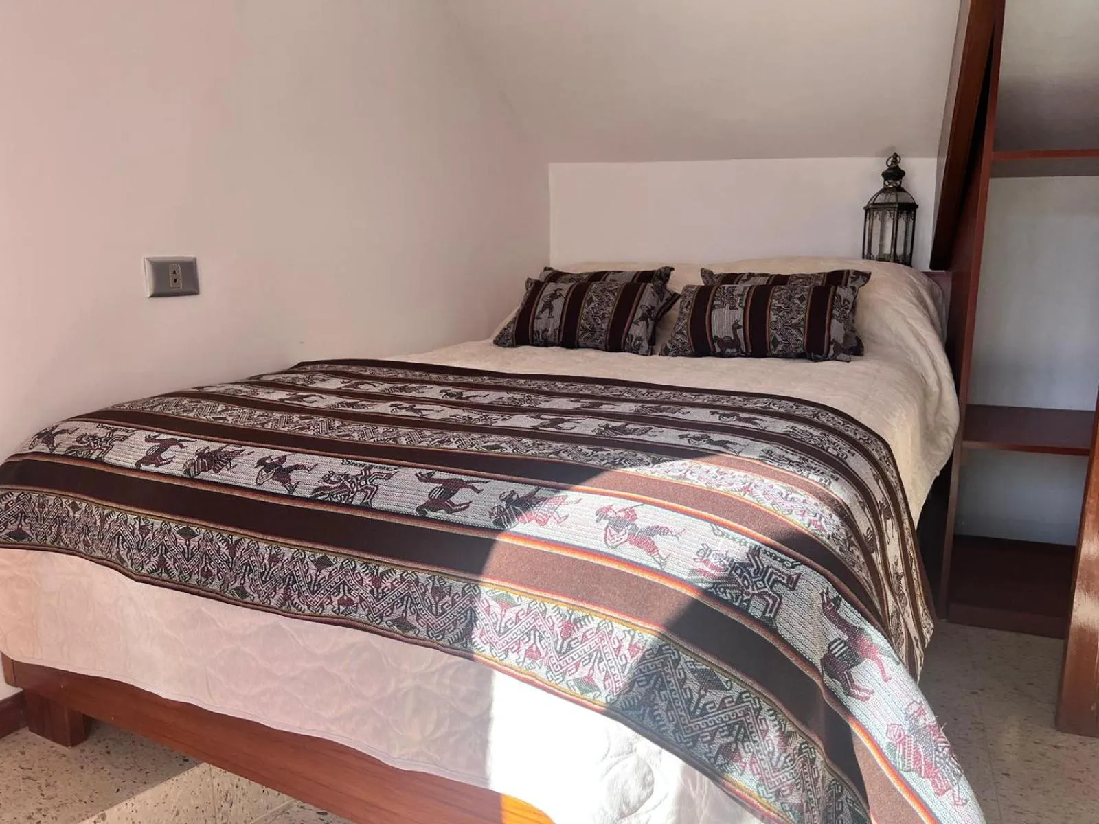 Bed in VIRREYES HOTEL