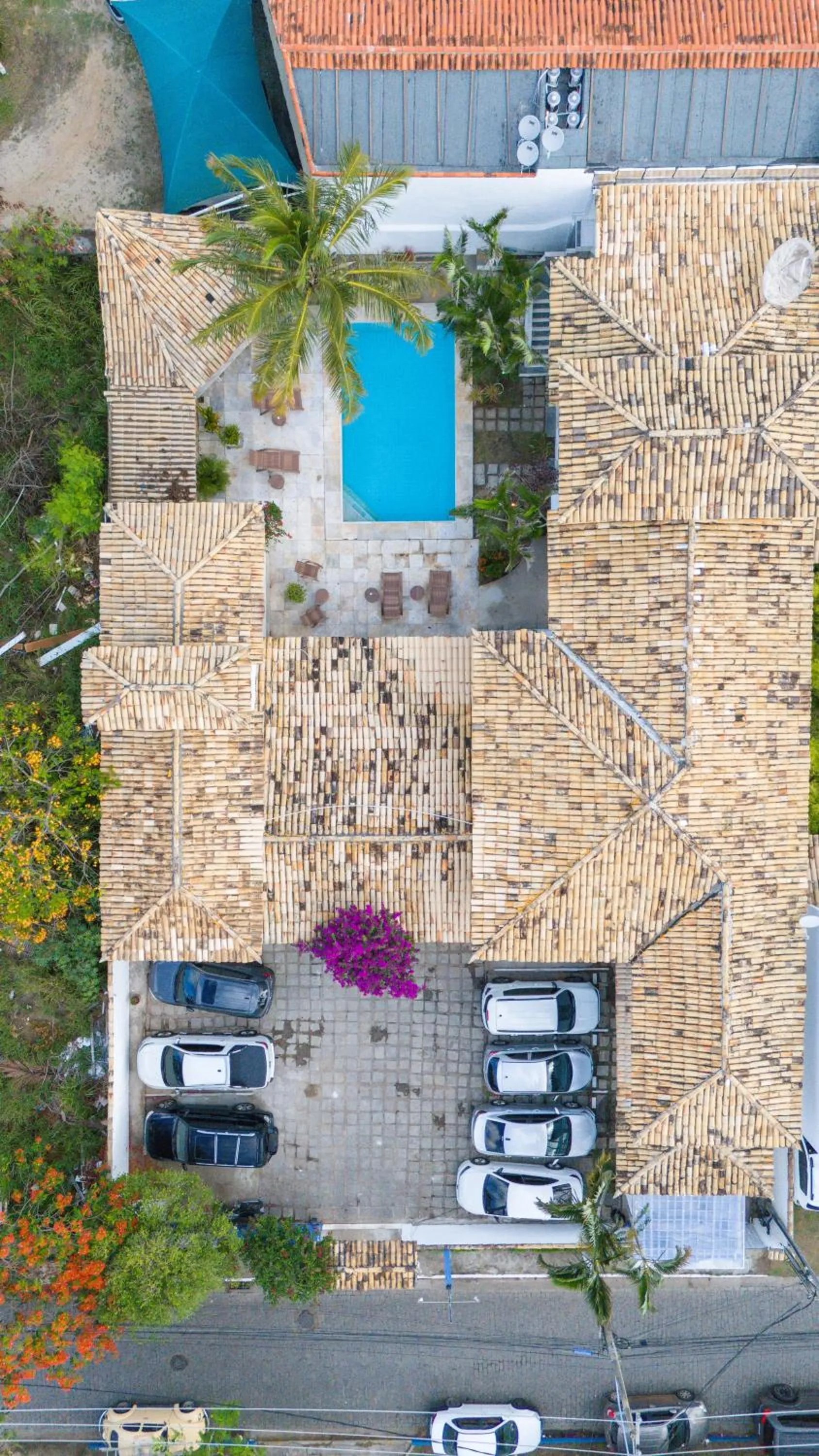 Property building in Pousada Vila Capri