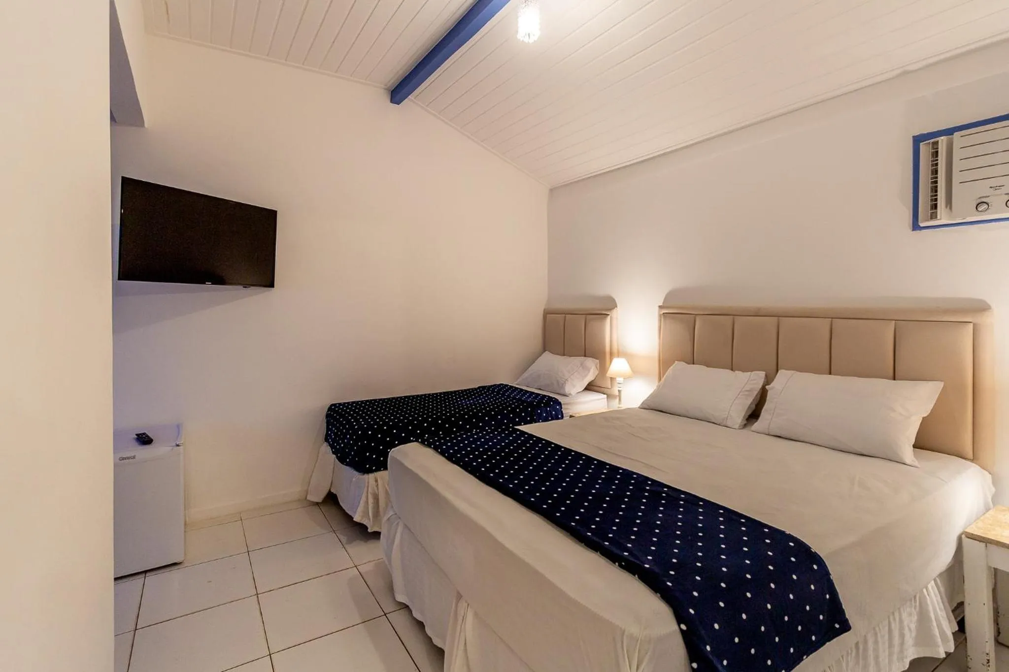 Bed in Pousada Vila Capri