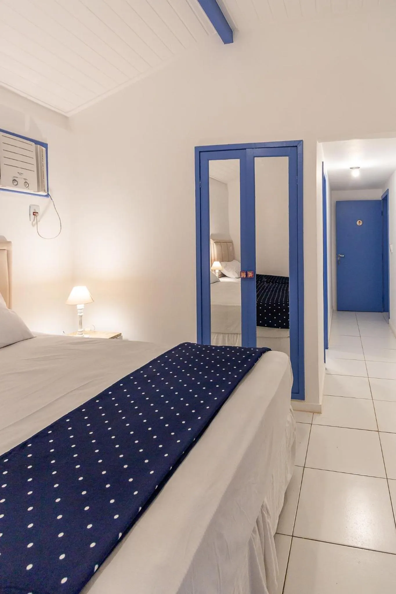 Bed in Pousada Vila Capri