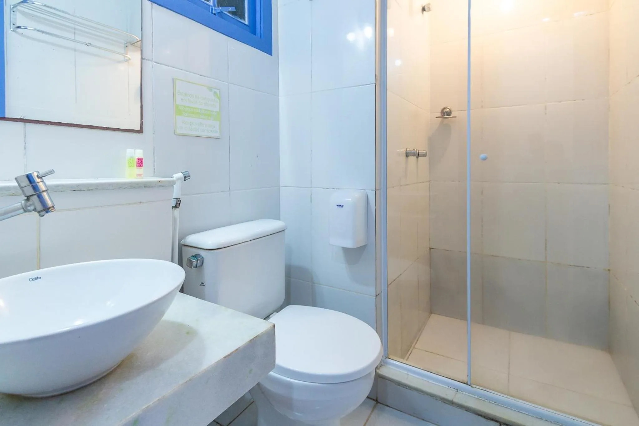 Bathroom in Pousada Vila Capri