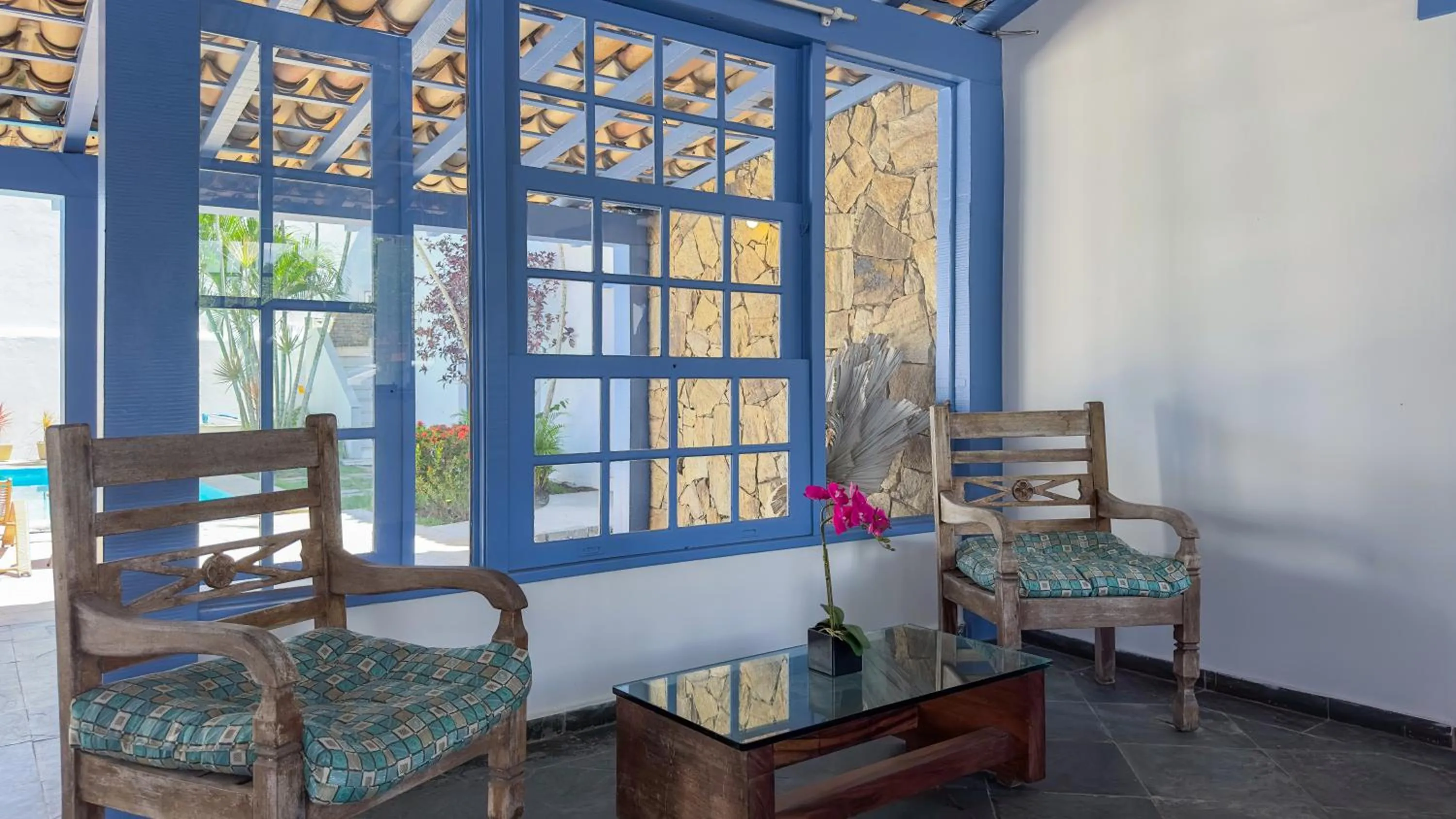 Lobby or reception in Pousada Vila Capri