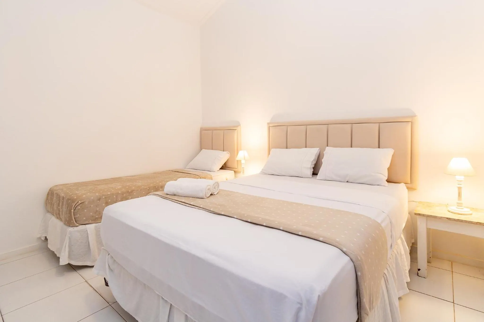 Bed in Pousada Vila Capri