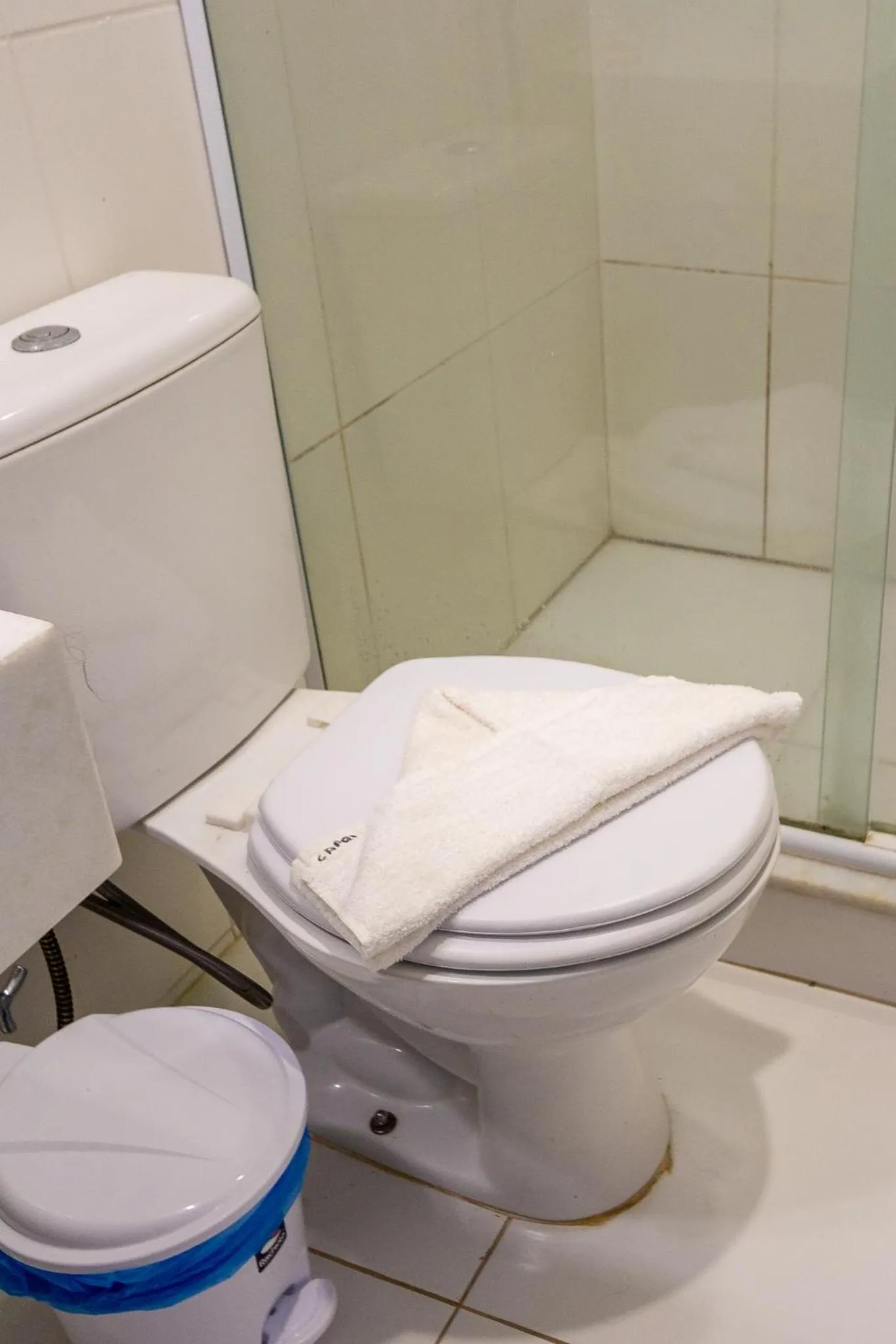 Bathroom in Pousada Vila Capri