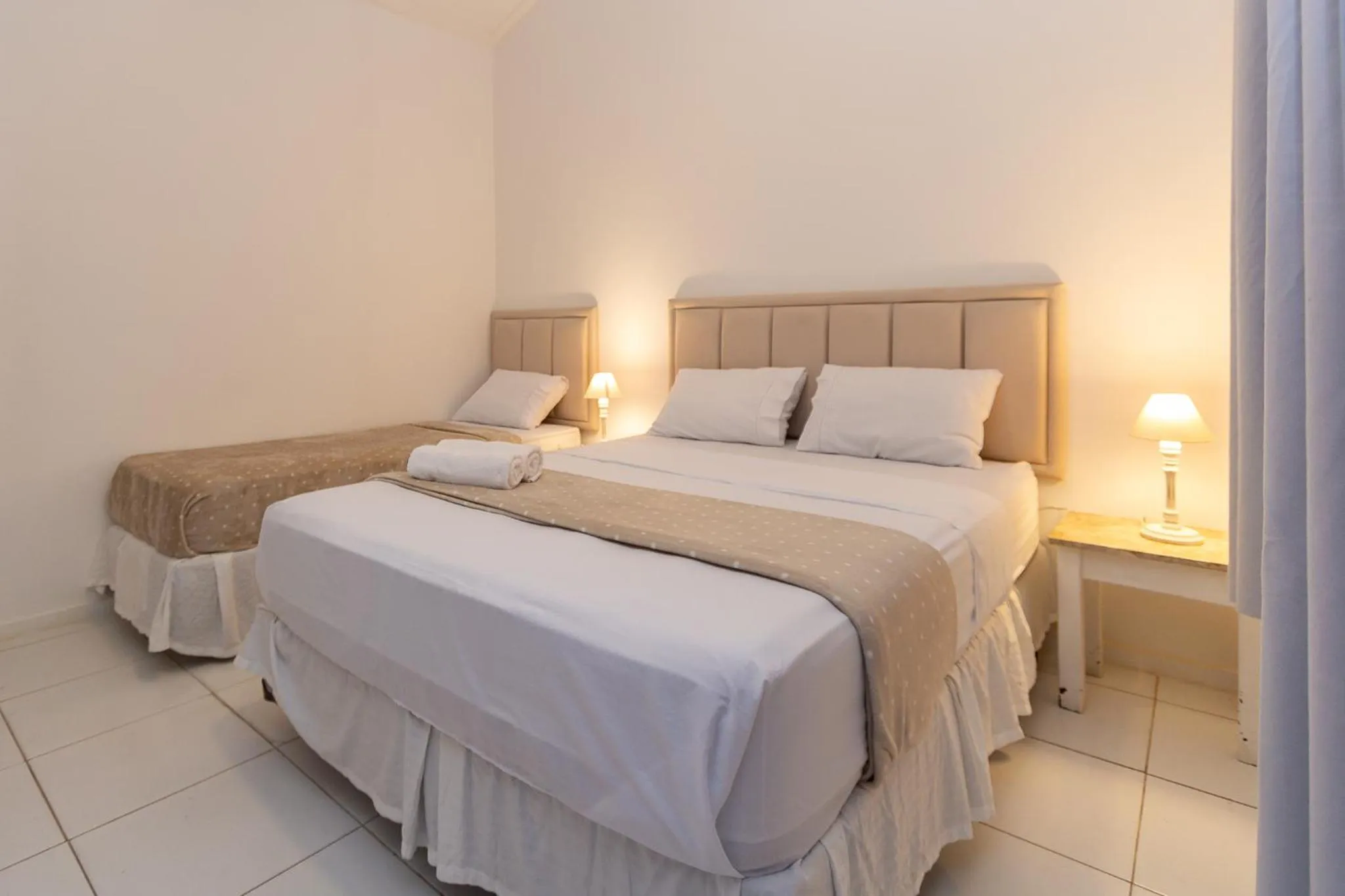 Bed in Pousada Vila Capri