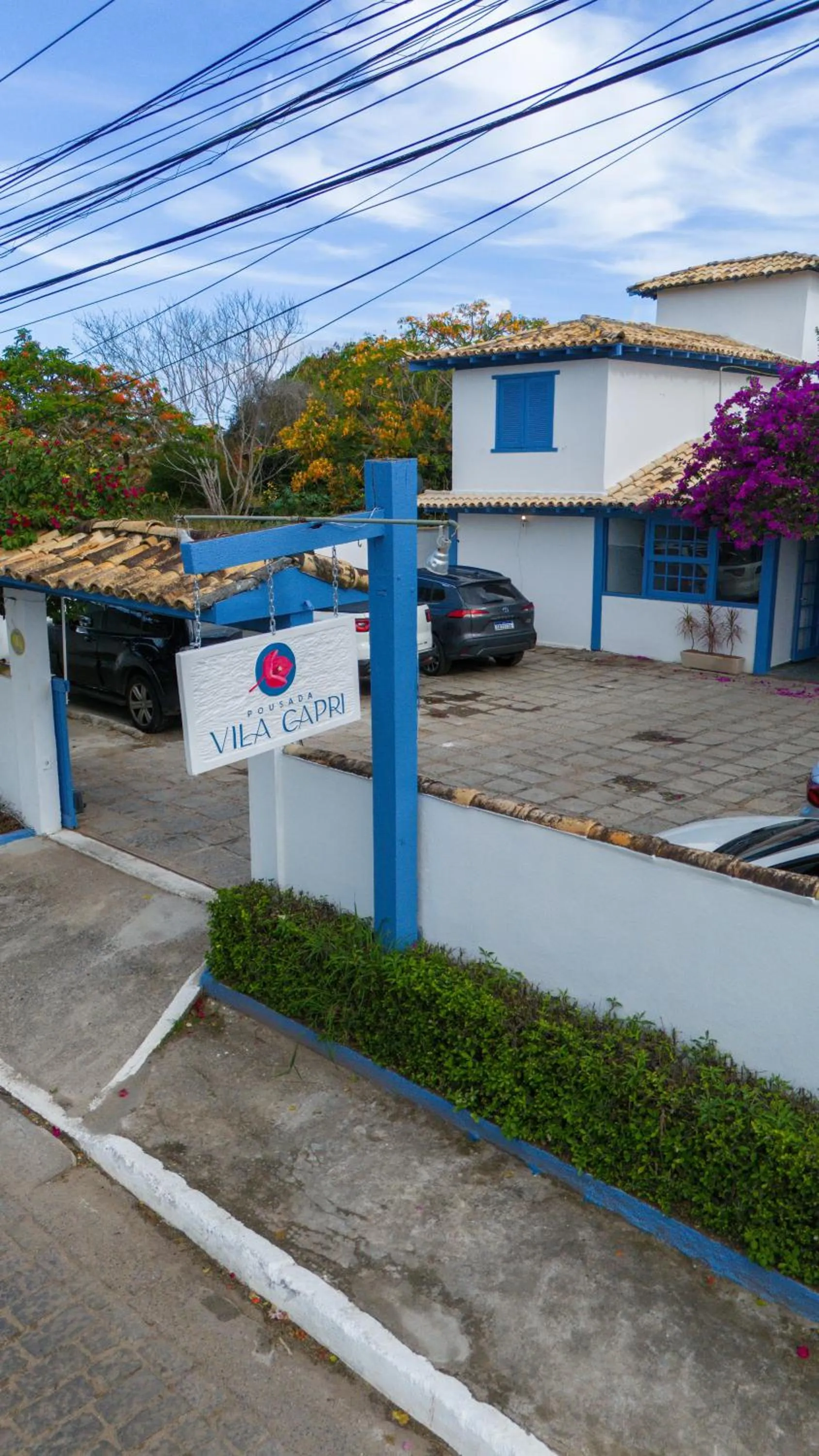 Property building in Pousada Vila Capri