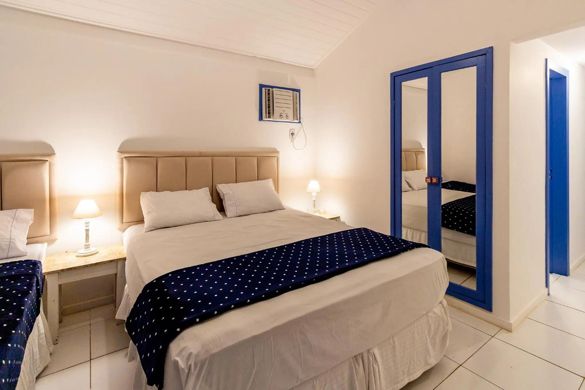 Bed in Pousada Vila Capri