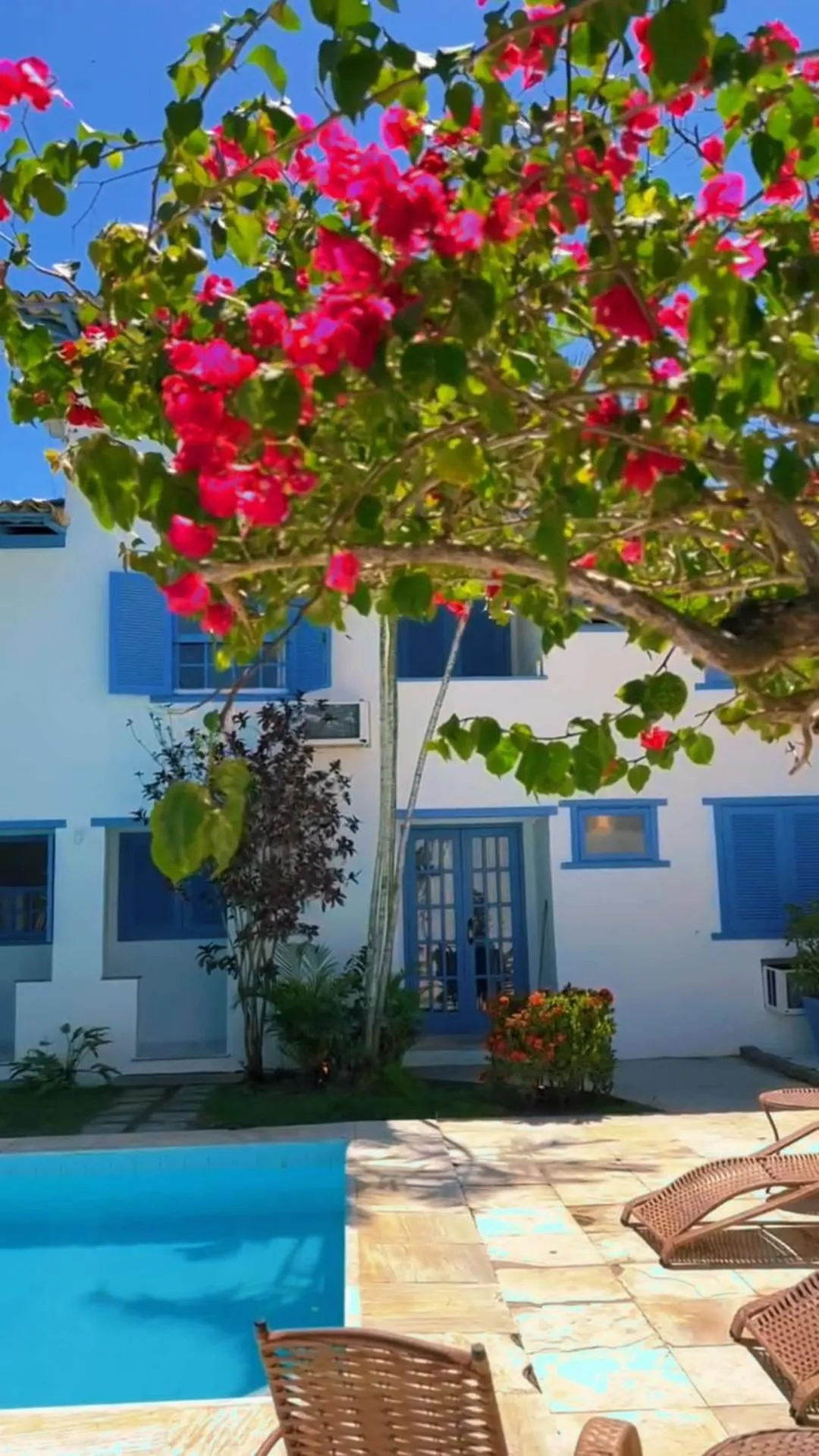 Property building in Pousada Vila Capri